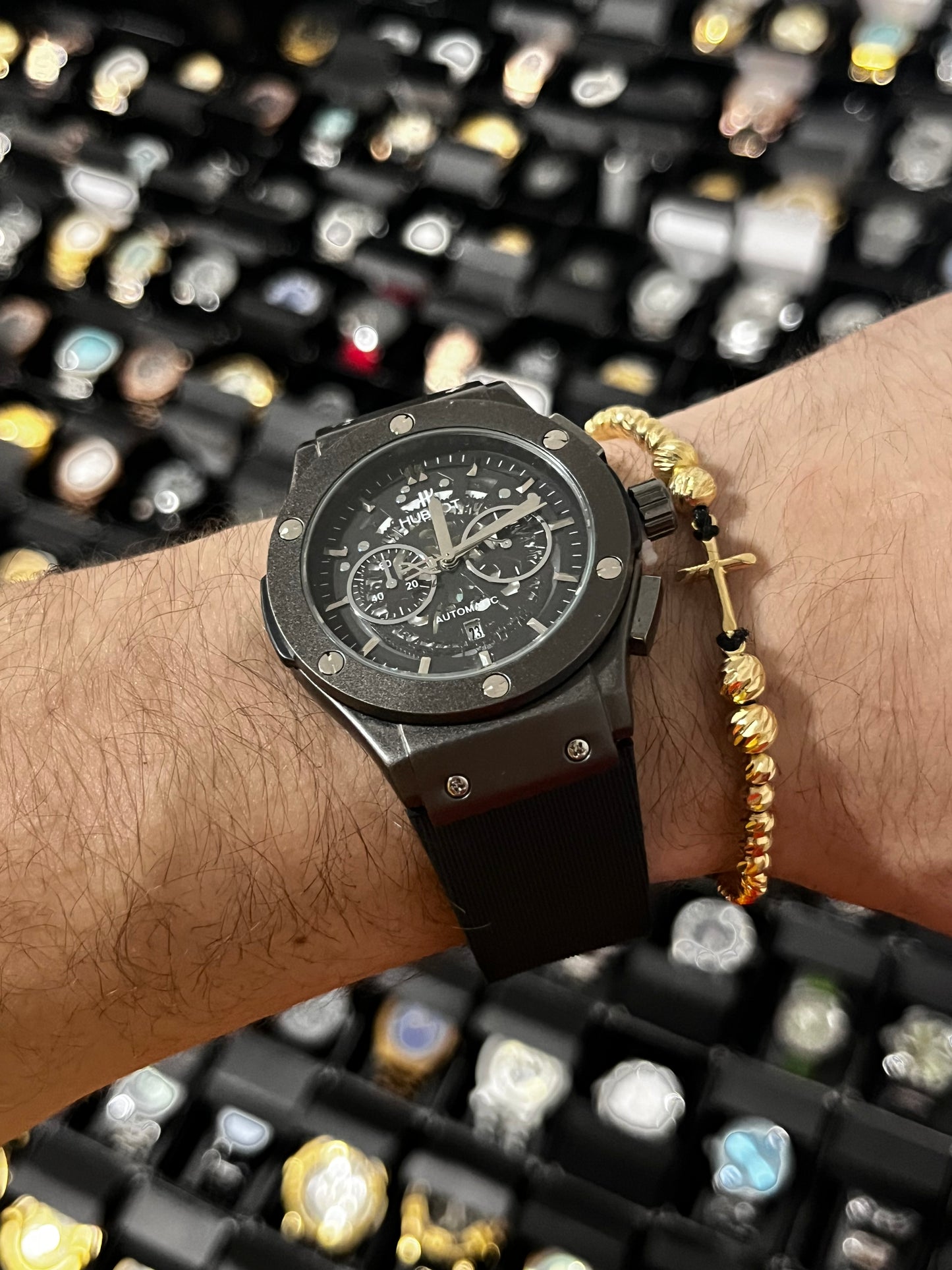 HBLT CRONO / NEGRO PULSO NEGRO