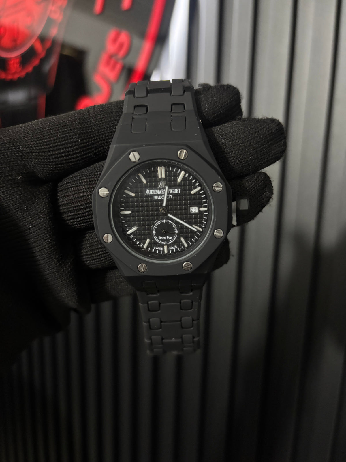 ADMR P X SW unisex negro