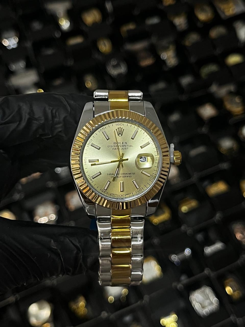 RX DTJST / BICOLOR FONDO DORADO