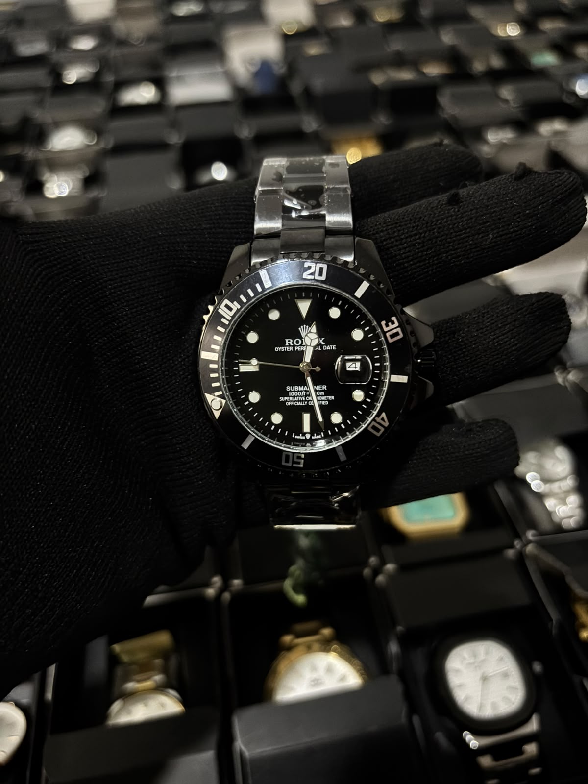 Rx subm / negro completo