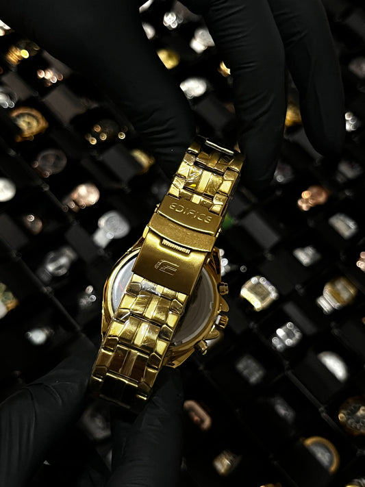 CSO EDIFICE ACERO/DORADO TABLERO/AMARILLO/CRONOS/AMARILLO BISEL/DORADO