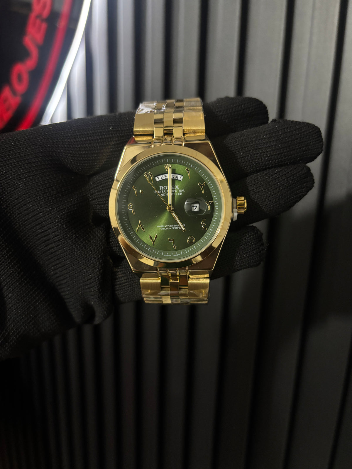 RX LANDWR 963 ARAB dorado fondo verde