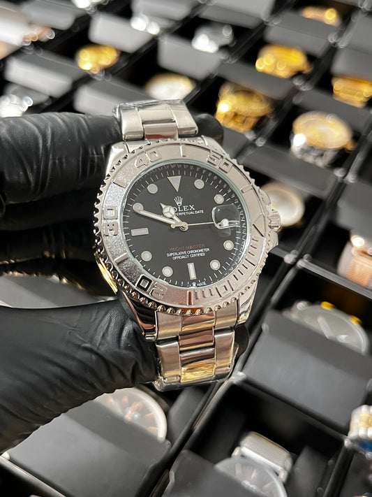 RX YM / PLATEADO FONDO NEGRO