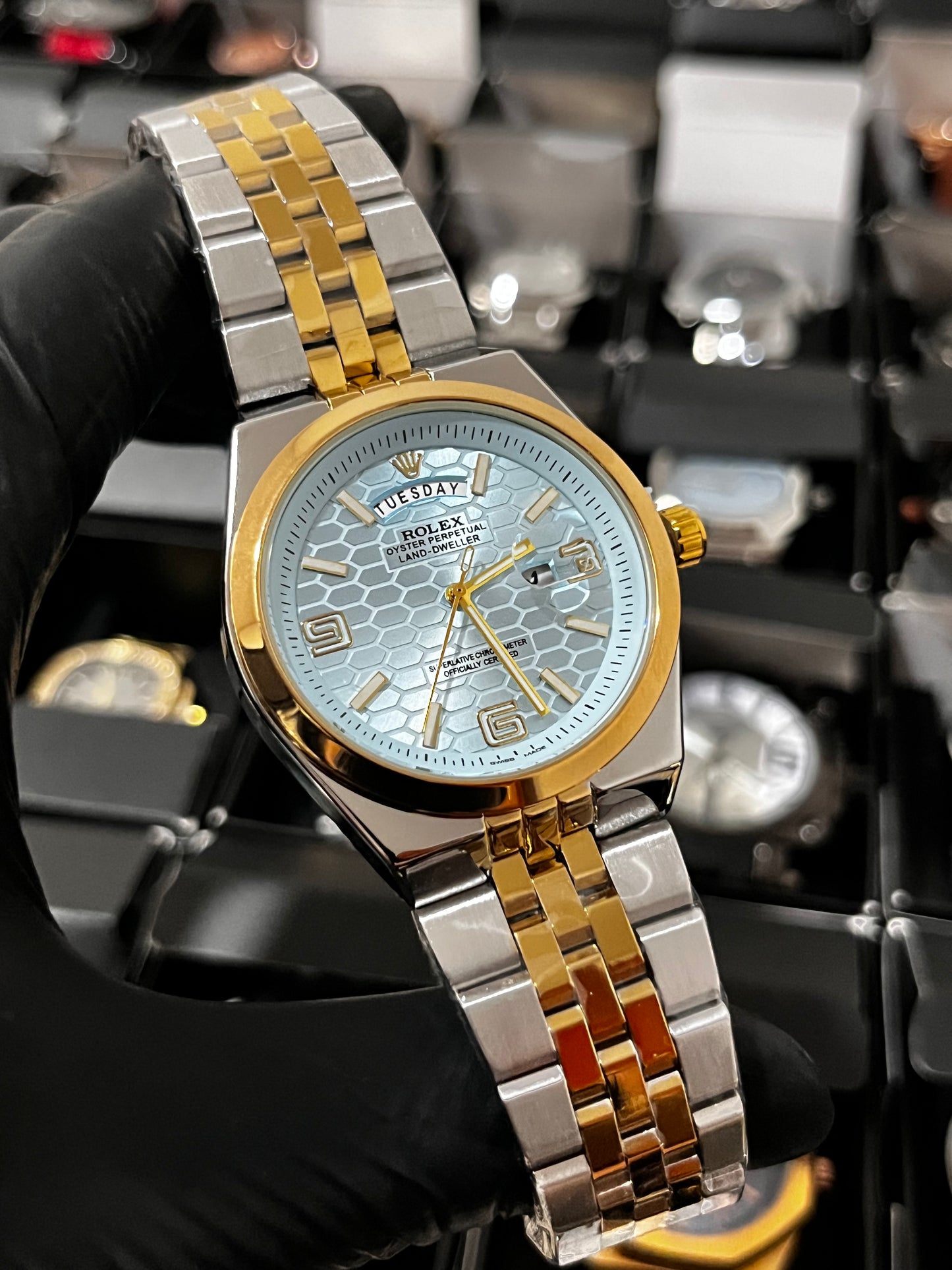 RX LANDWR 963 / BICOLOR FONDO AZUL CLARO