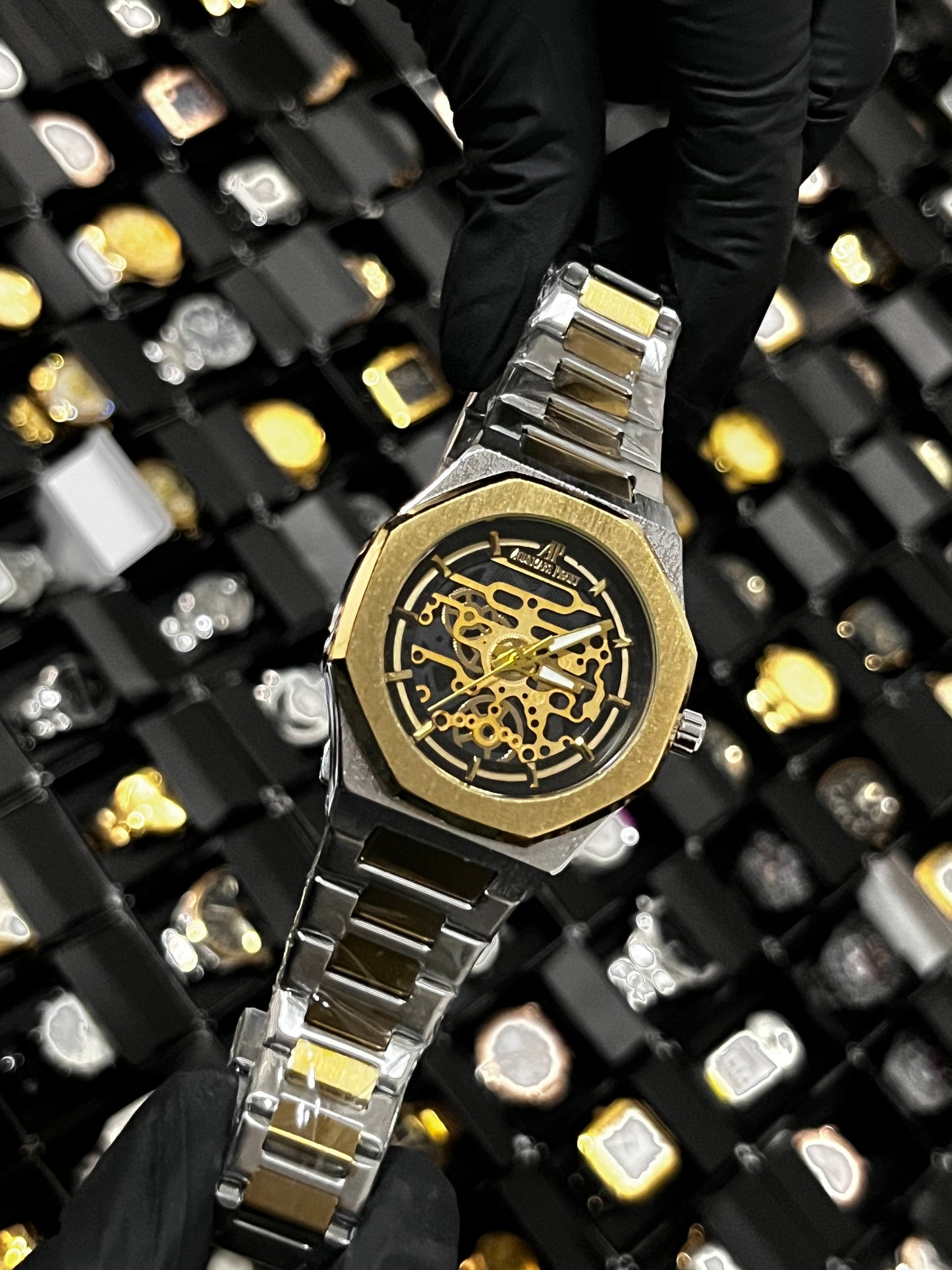 ADMR METÁLICO / BICOLOR FONDO NEGRO