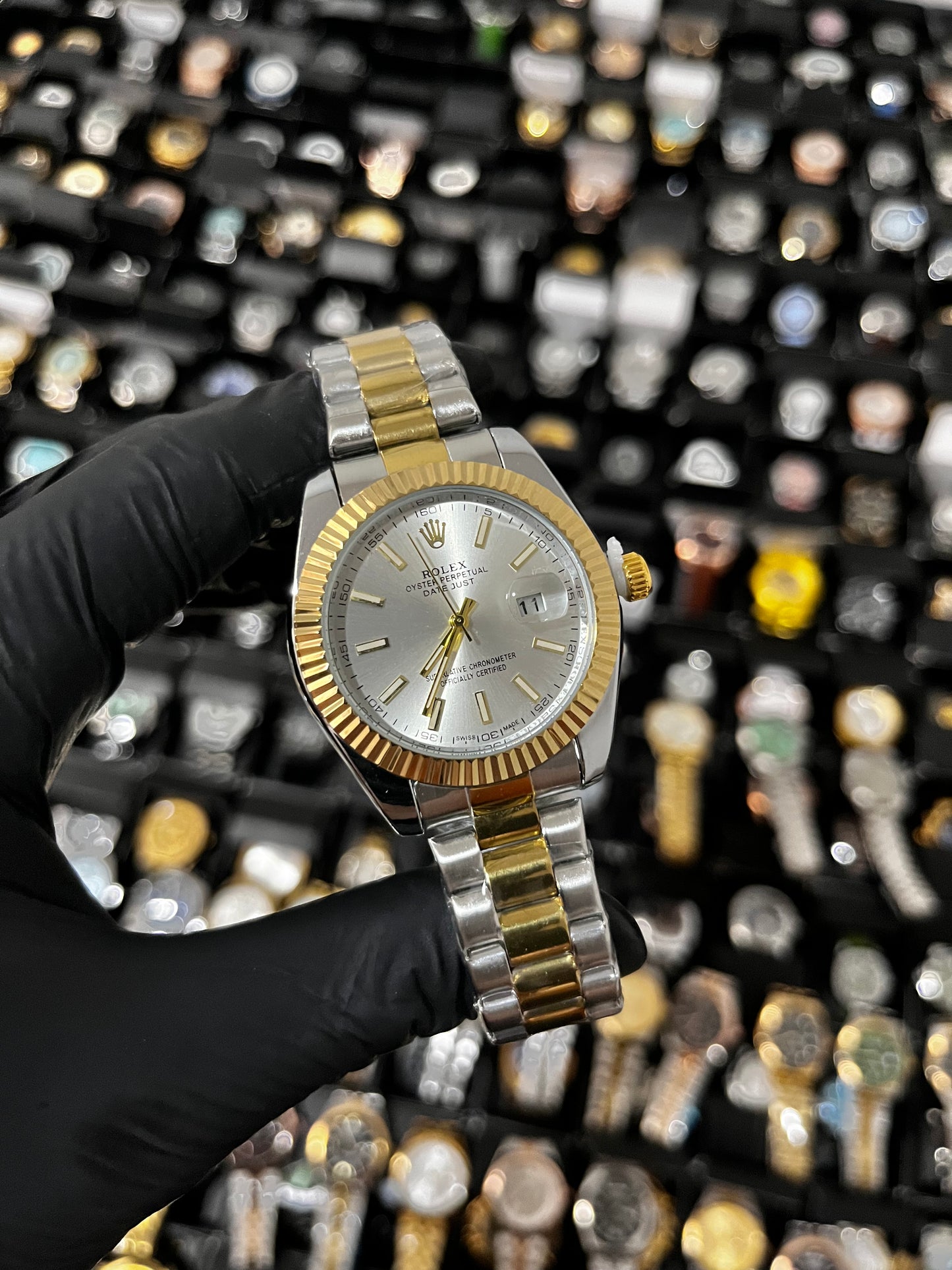 RX DTJST / BICOLOR FONDO PLATEADO