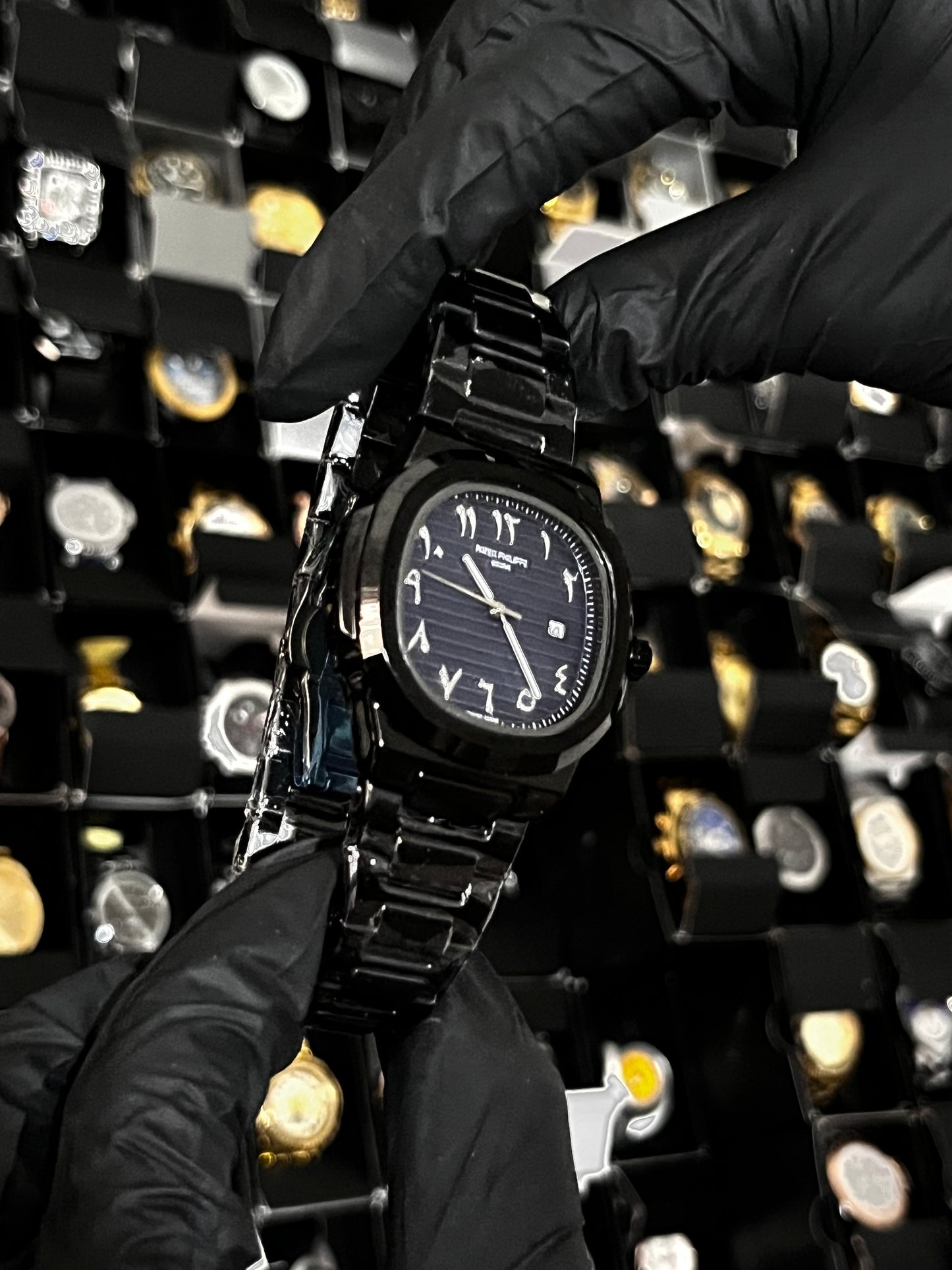 PTK METAL ARAB / CABALLERO / NEGRO FONDO AZUL OSCURO