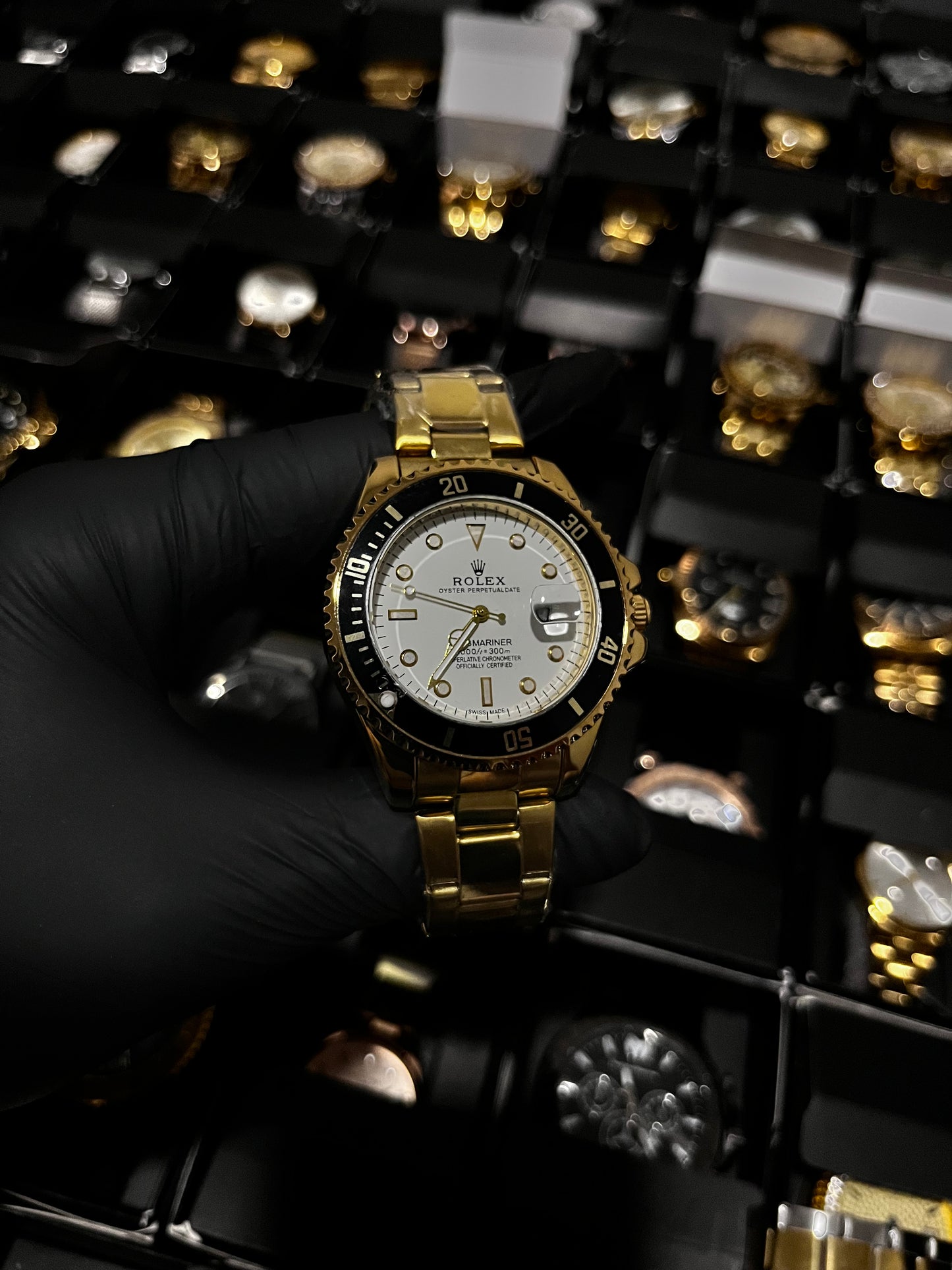 RX SUBM SEMIAUTOMATICO / DORADO FONDO BLANCO