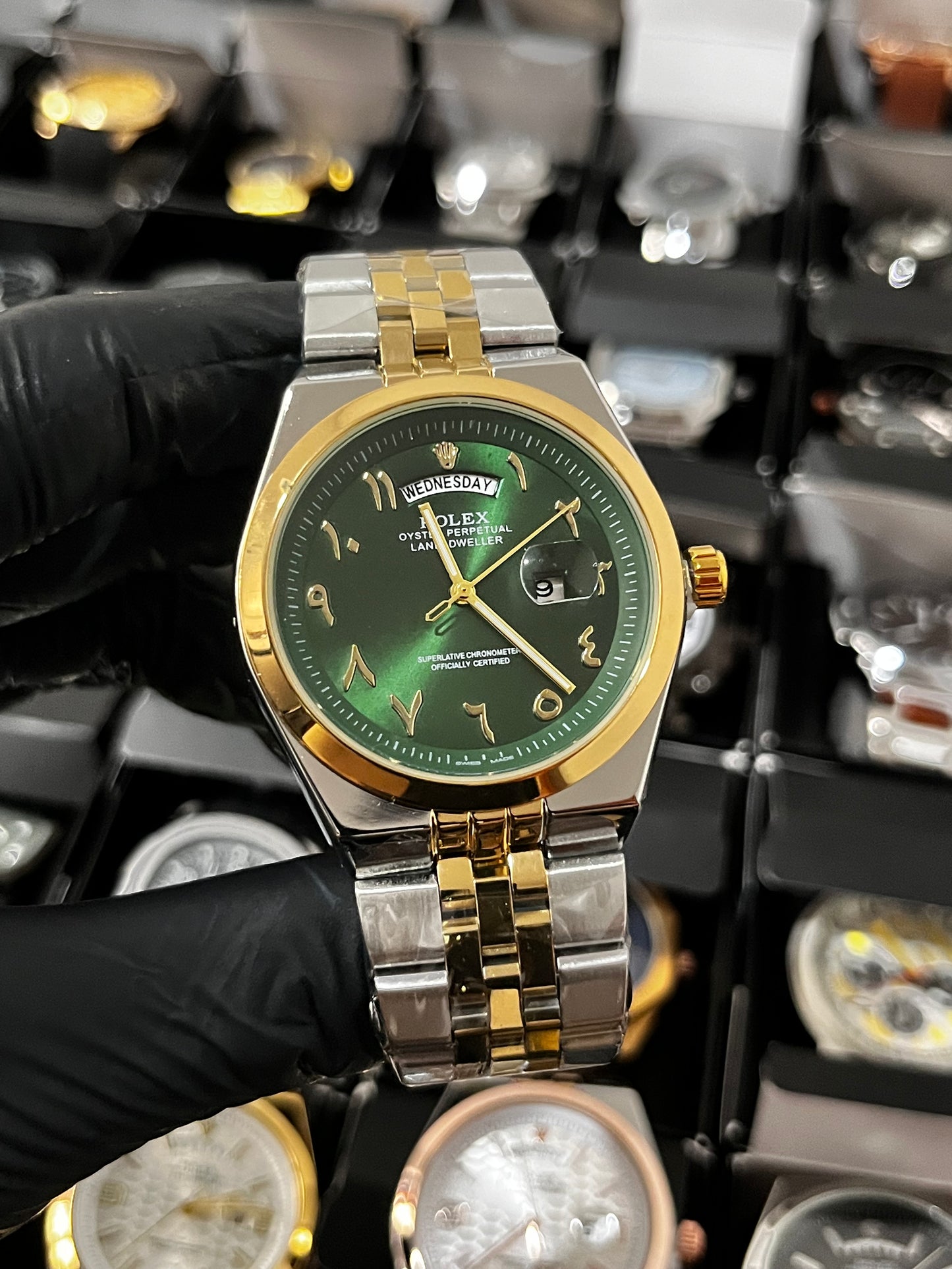 RX LANDWR ARAB / BICOLOR FONDO VERDE