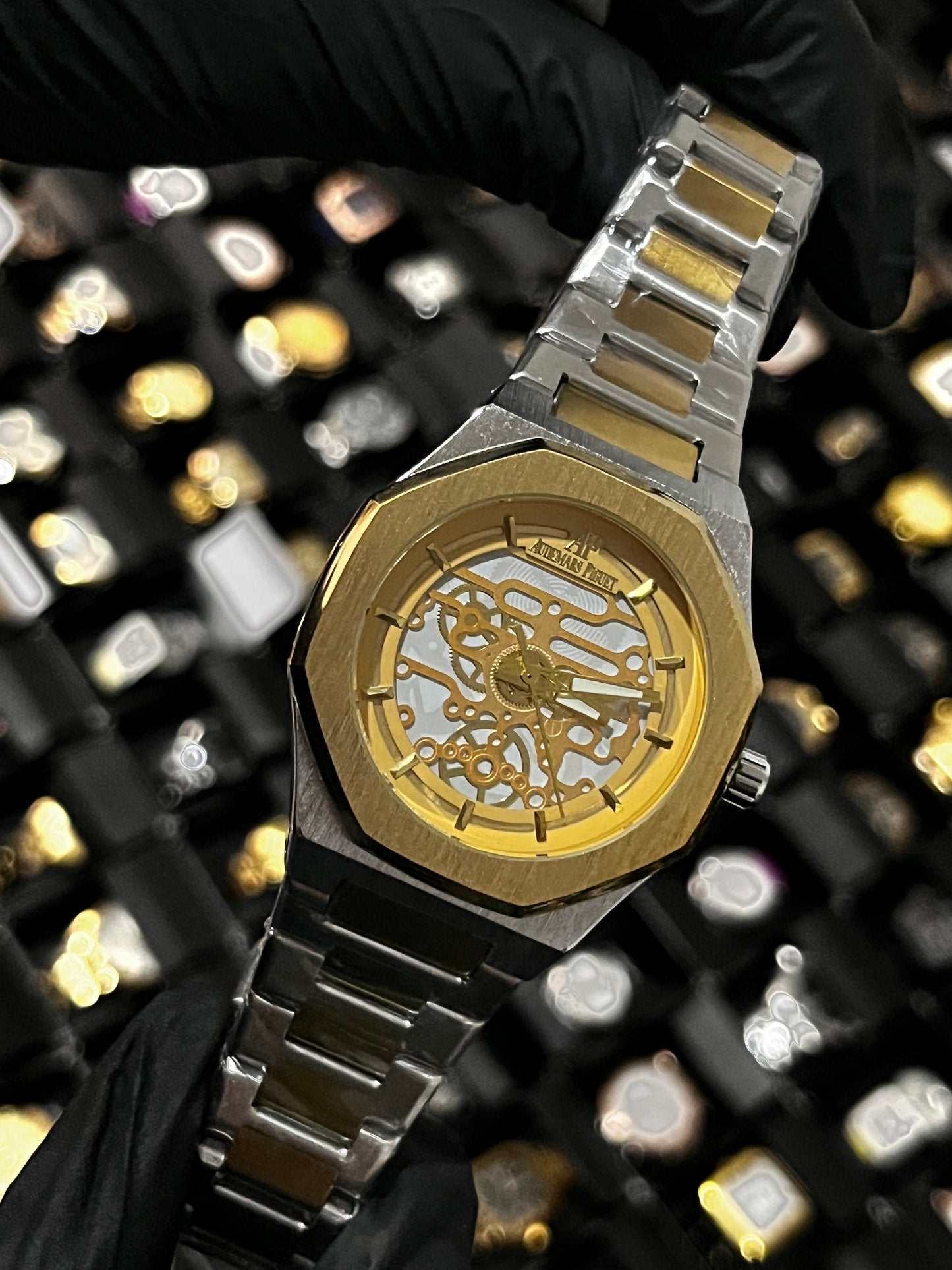 ADMR METÁLICO / BICOLOR FONDO PLATEADO