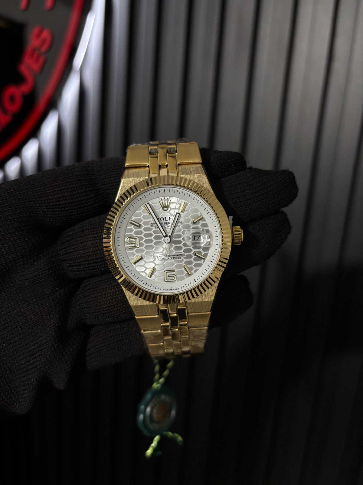 Rx landwr r963 dorado fondo plateado