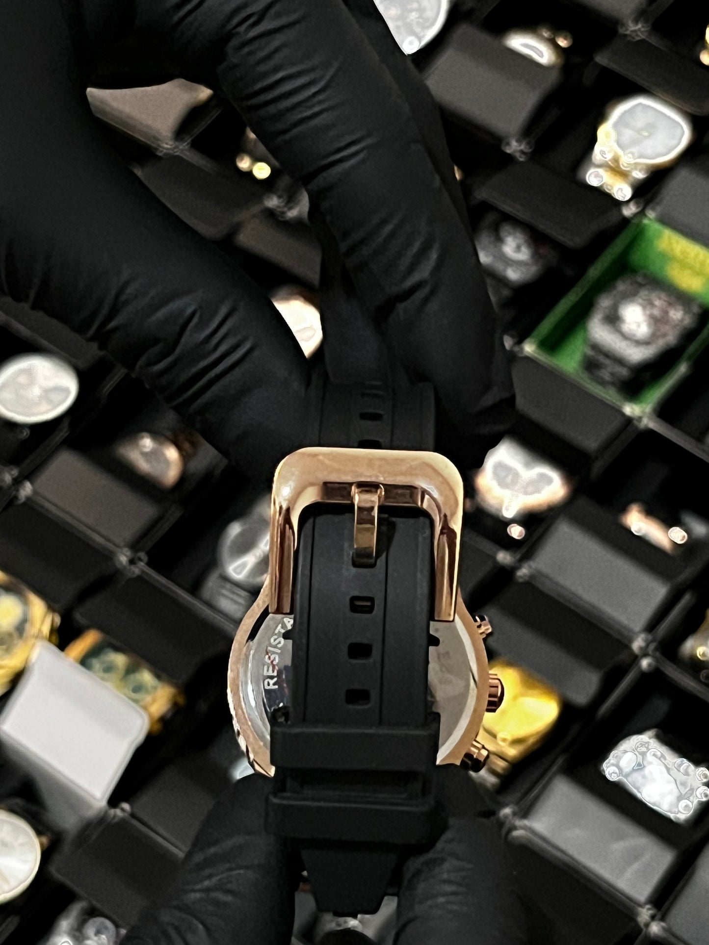 INVIC  GOMA/NEGRO TABLERO/BLANCO BISEL/NEGRO