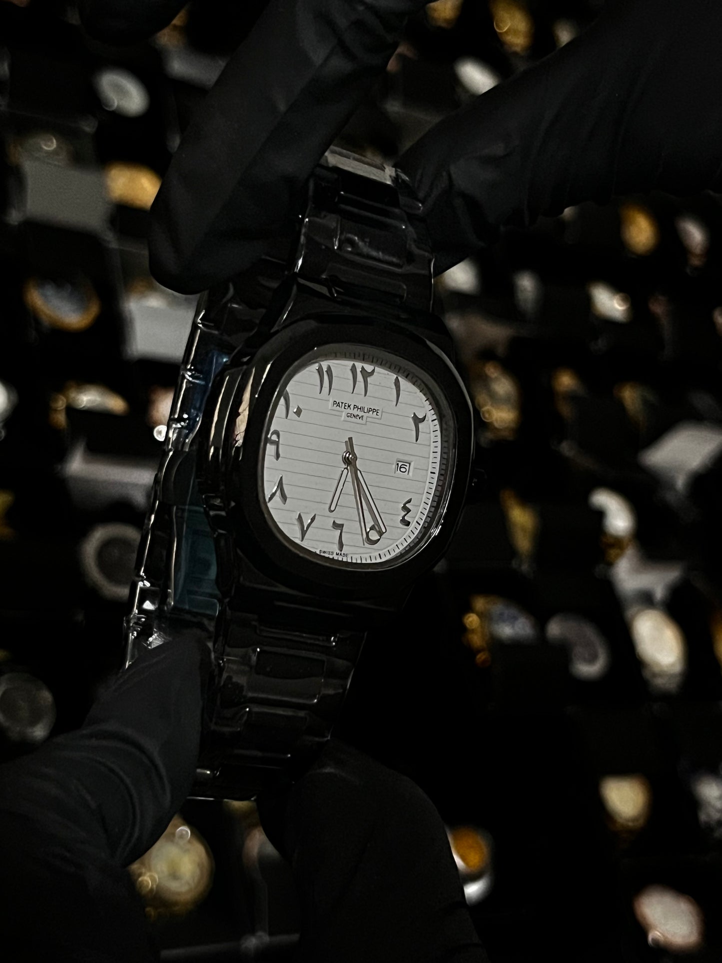 PTK METAL ARAB / CABALLERO / NEGRO FONDO BLANCO