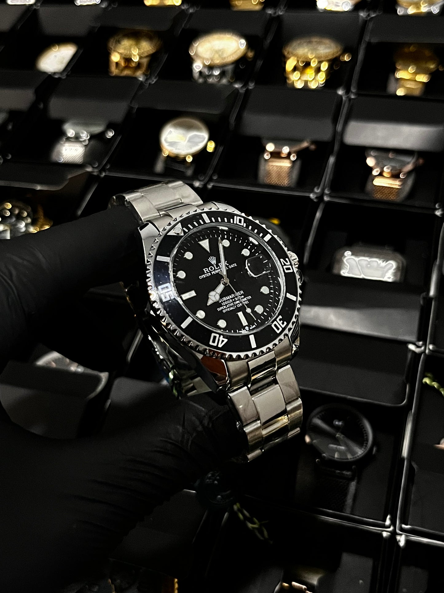 RX SUBM / PLATEADO FONDO NEGRO