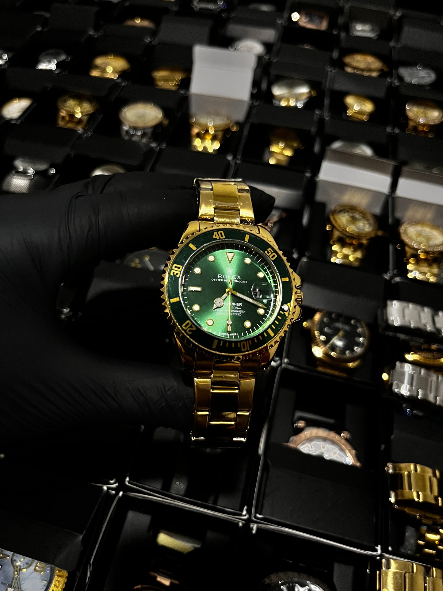 RX SUBM SEMIAUTOMATICO / DORADO FONDO VERDE