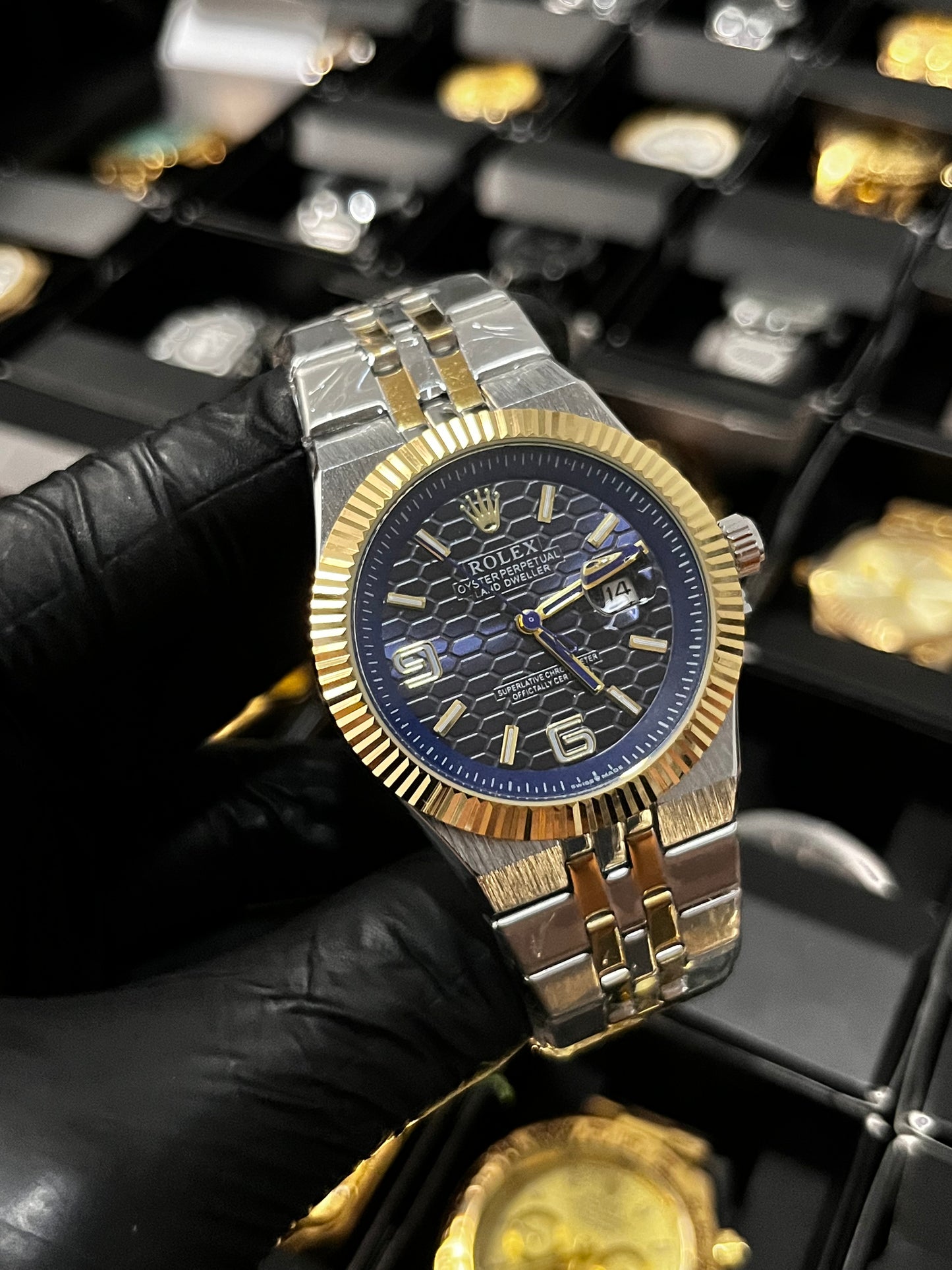 RX LANDWR 963 / BICOLOR FONDO AZUL OSCURO