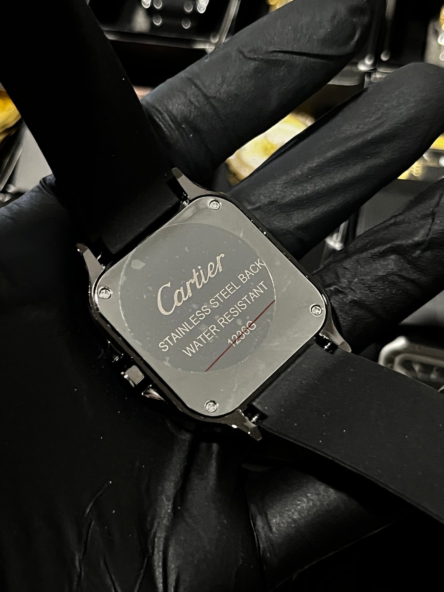 CRTR GOMA NEGRO BISEL PALO ROSA TABLERO NEGRO