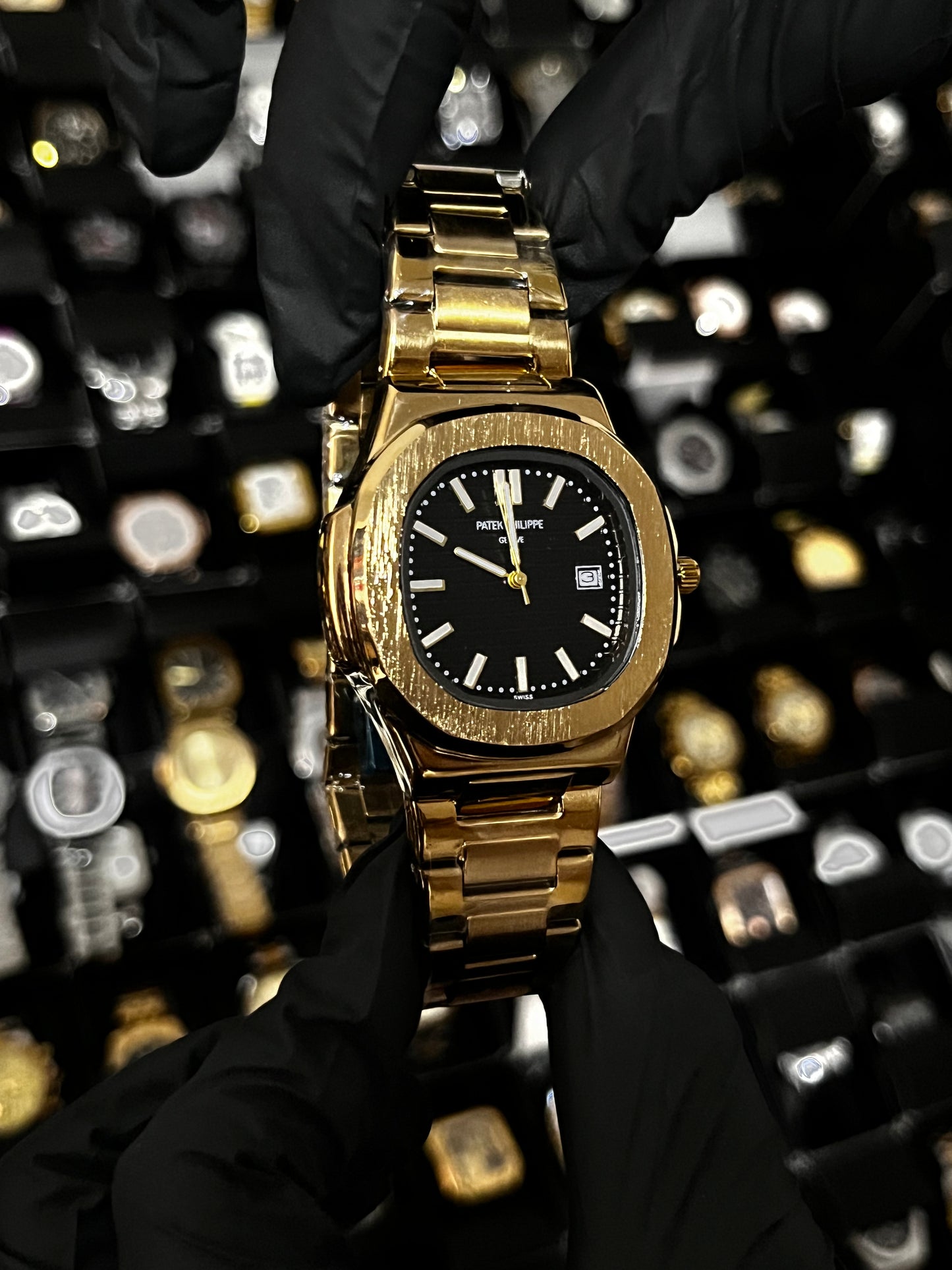 PTK METAL / CABALLERO / DORADO FONDO NEGRO