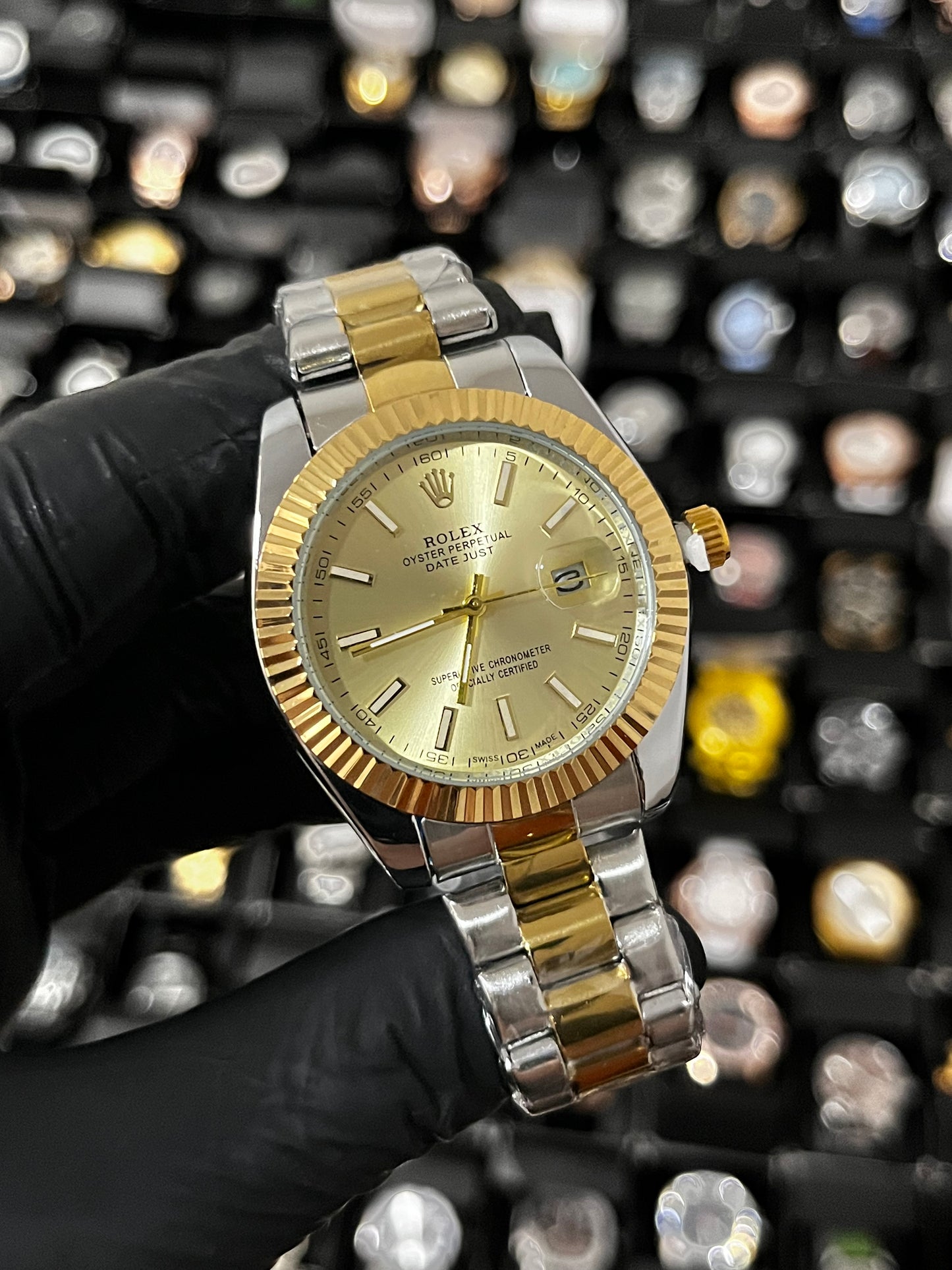 RX DTJST / BICOLOR FONDO DORADO