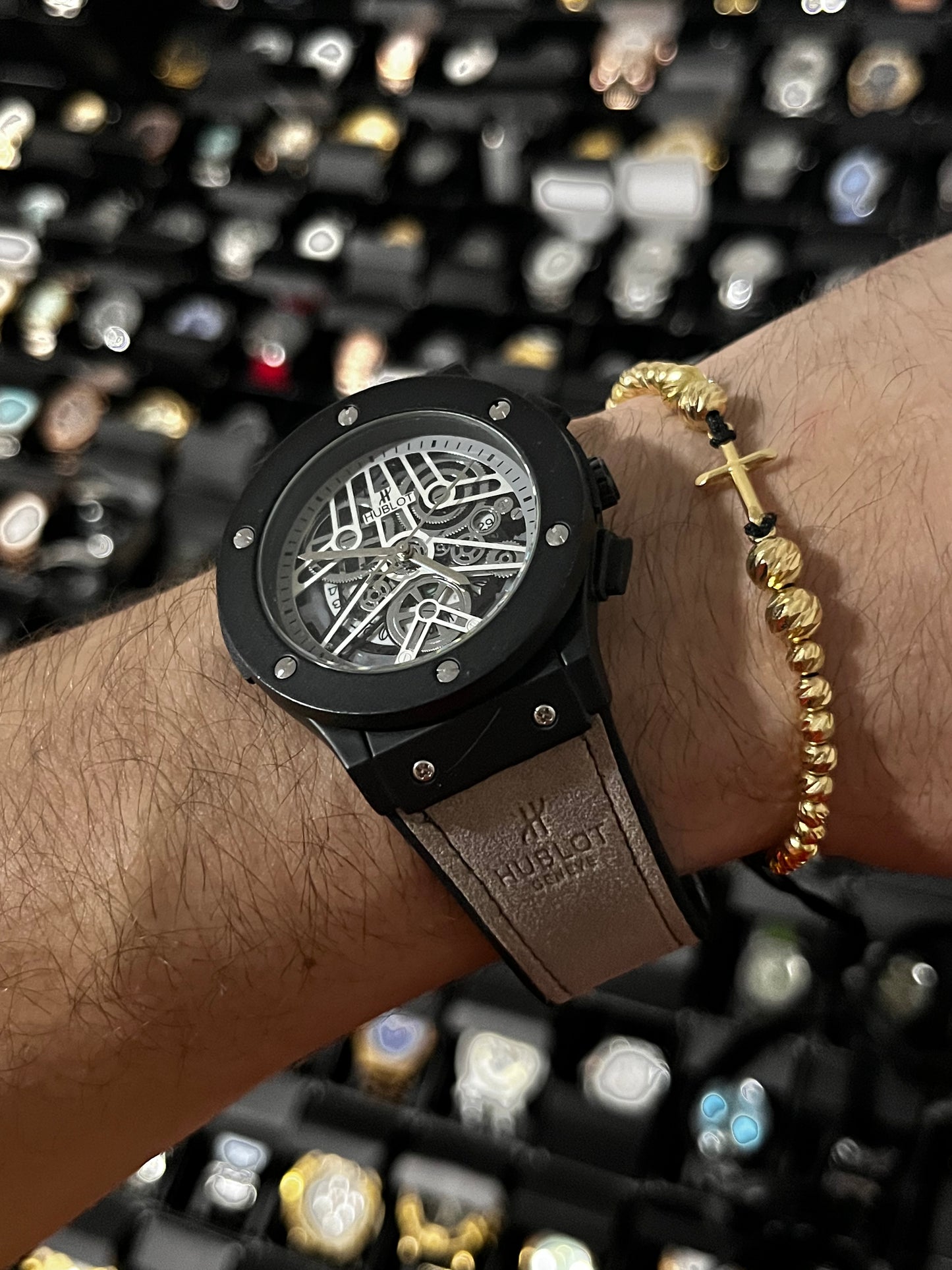 HBLT HELIC / NEGRO PULSO GRIS