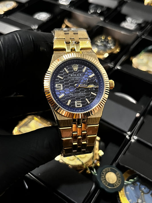 RX LANDWR 963 / DORADO FONDO AZUL OSCURO