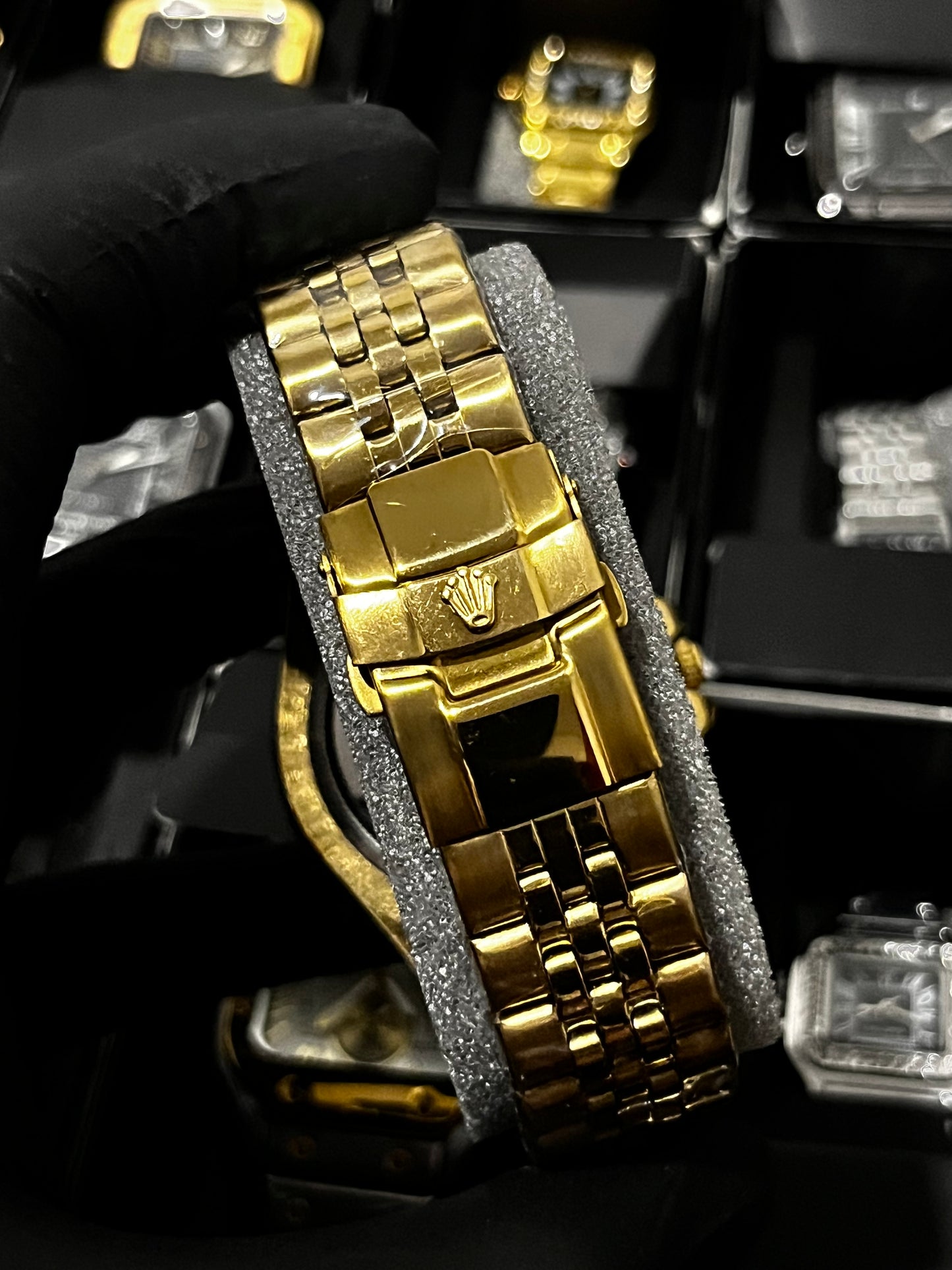 RX DTS ACERO/DORADO/TRENZADO TABLERO/DORADO BISEL DORADO