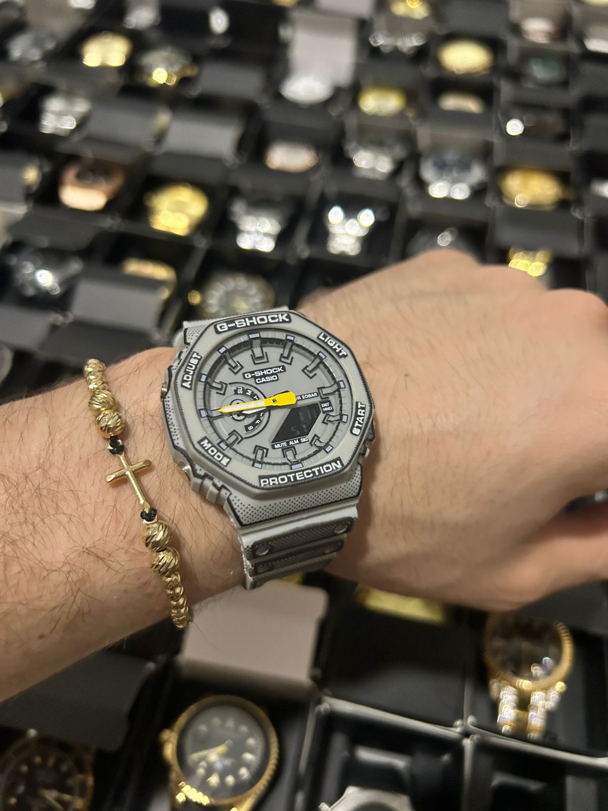 G-SH GOMA/BLANCO/NEGRO TABLERO NEGRO/BLANCO BISEL NEGRO