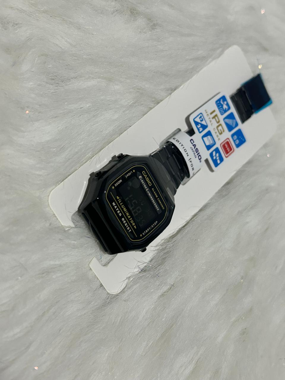 CSO RETRO/DIGITAL ACERO/NEGRO TABLERO NEGRO BISEL NEGRO