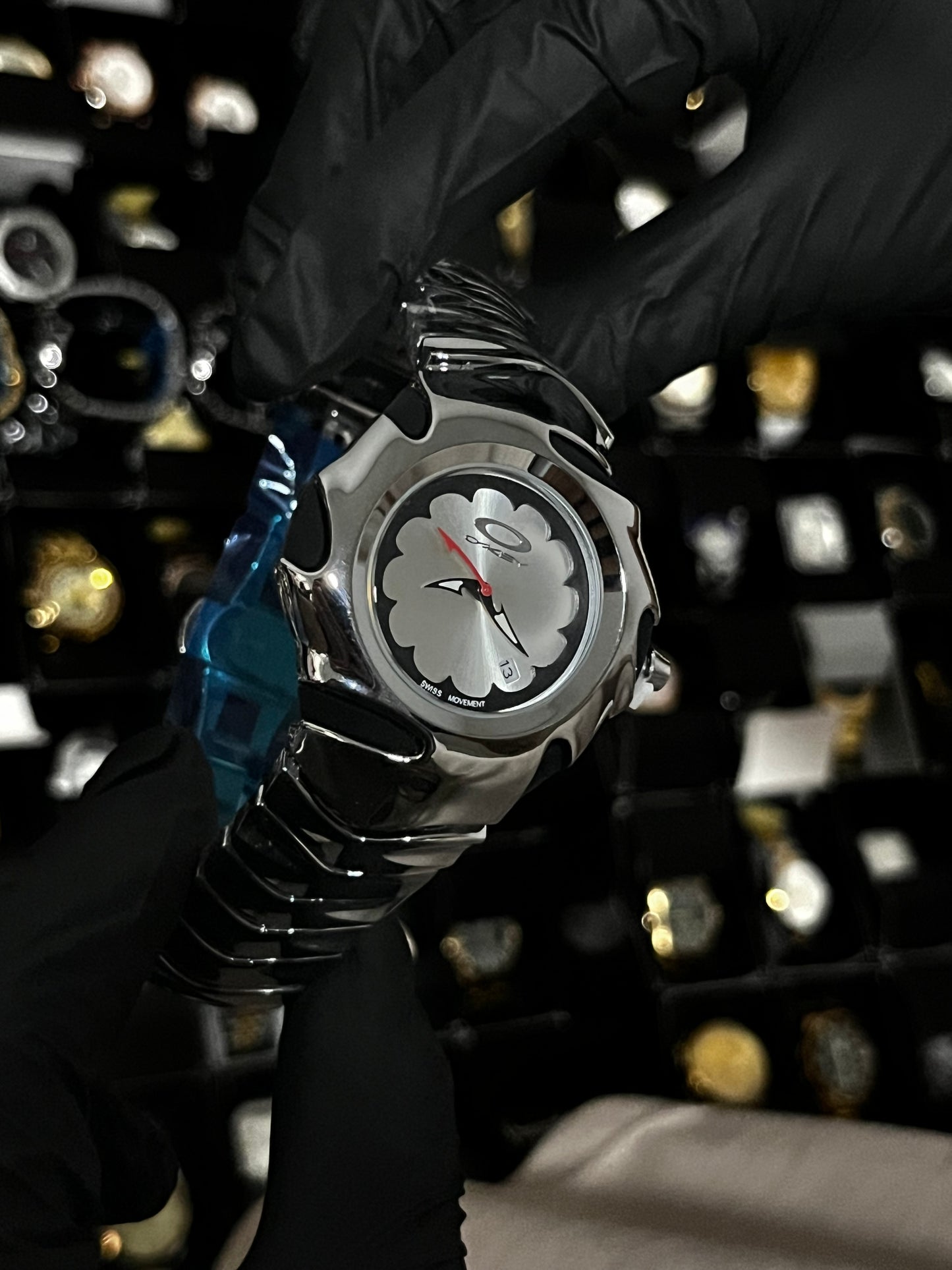 OAK ACERO/PLATEADO TABLERO/PLATEADO BISEL/PLATEADO