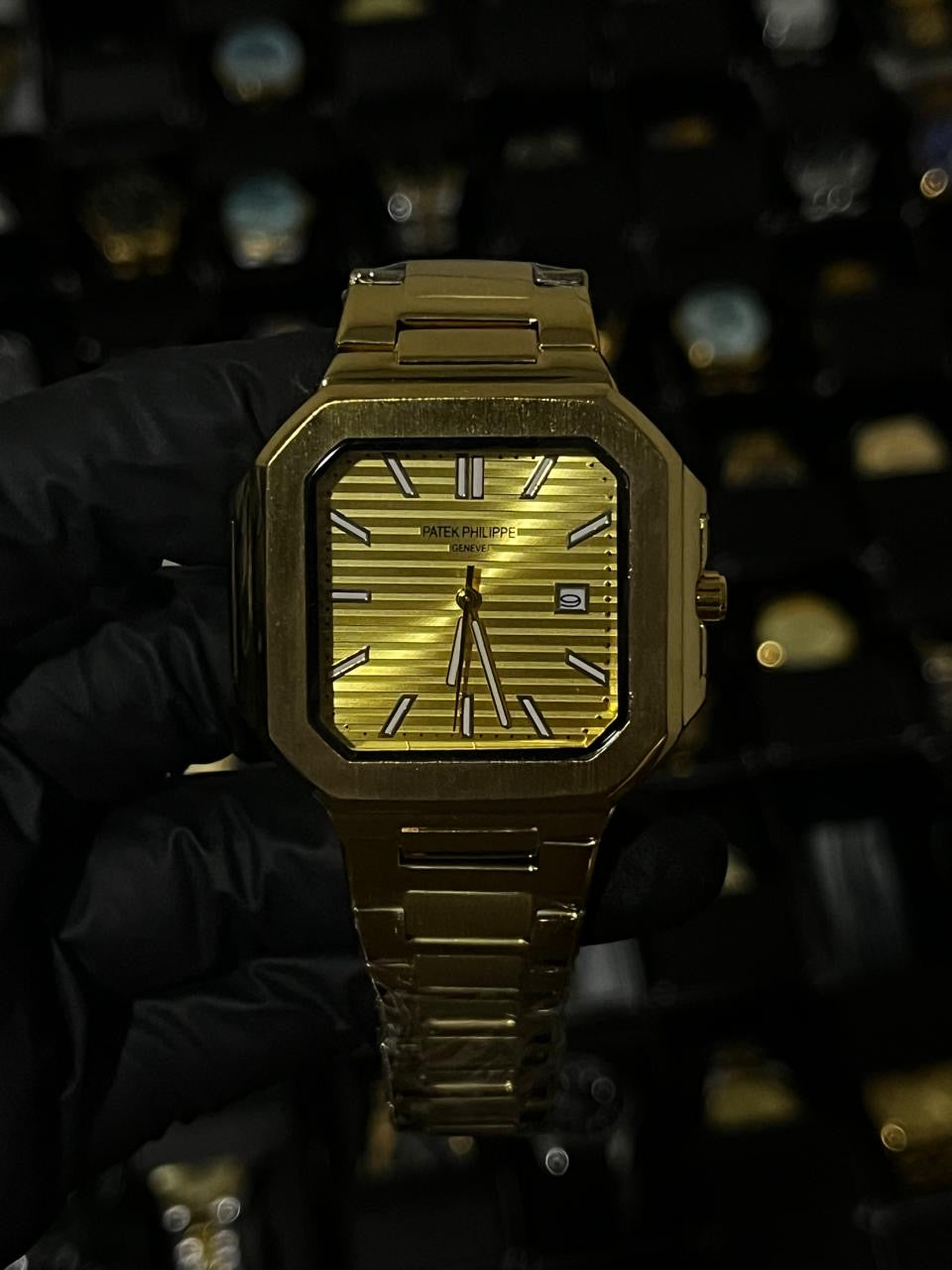 PTK ACERO/DORADO TABLERO DORADO BISEL DORADO