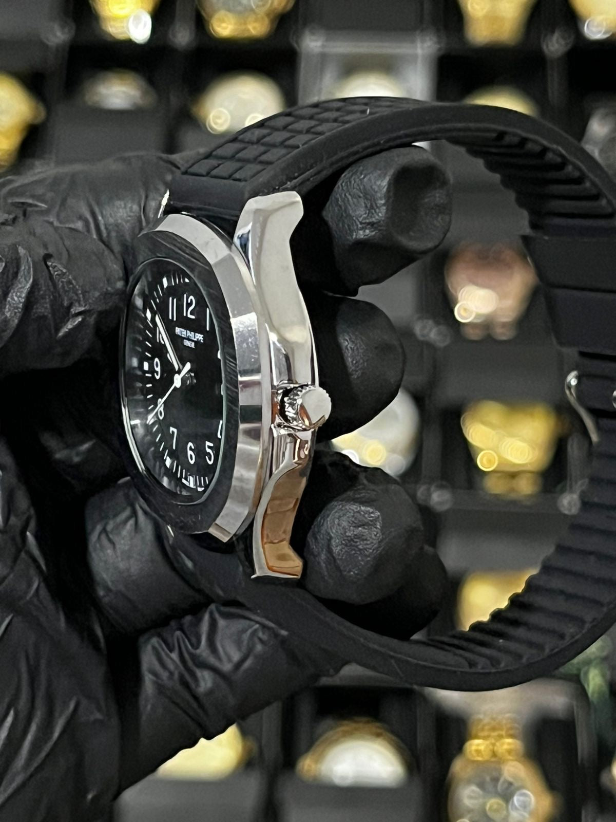 PTK PULSO GOMA / DAMA / NEGRO /