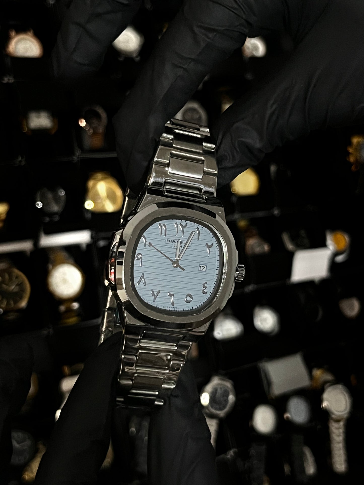 PTK METAL ARAB / CABALLERO / PLATEADO AZUL CLARO