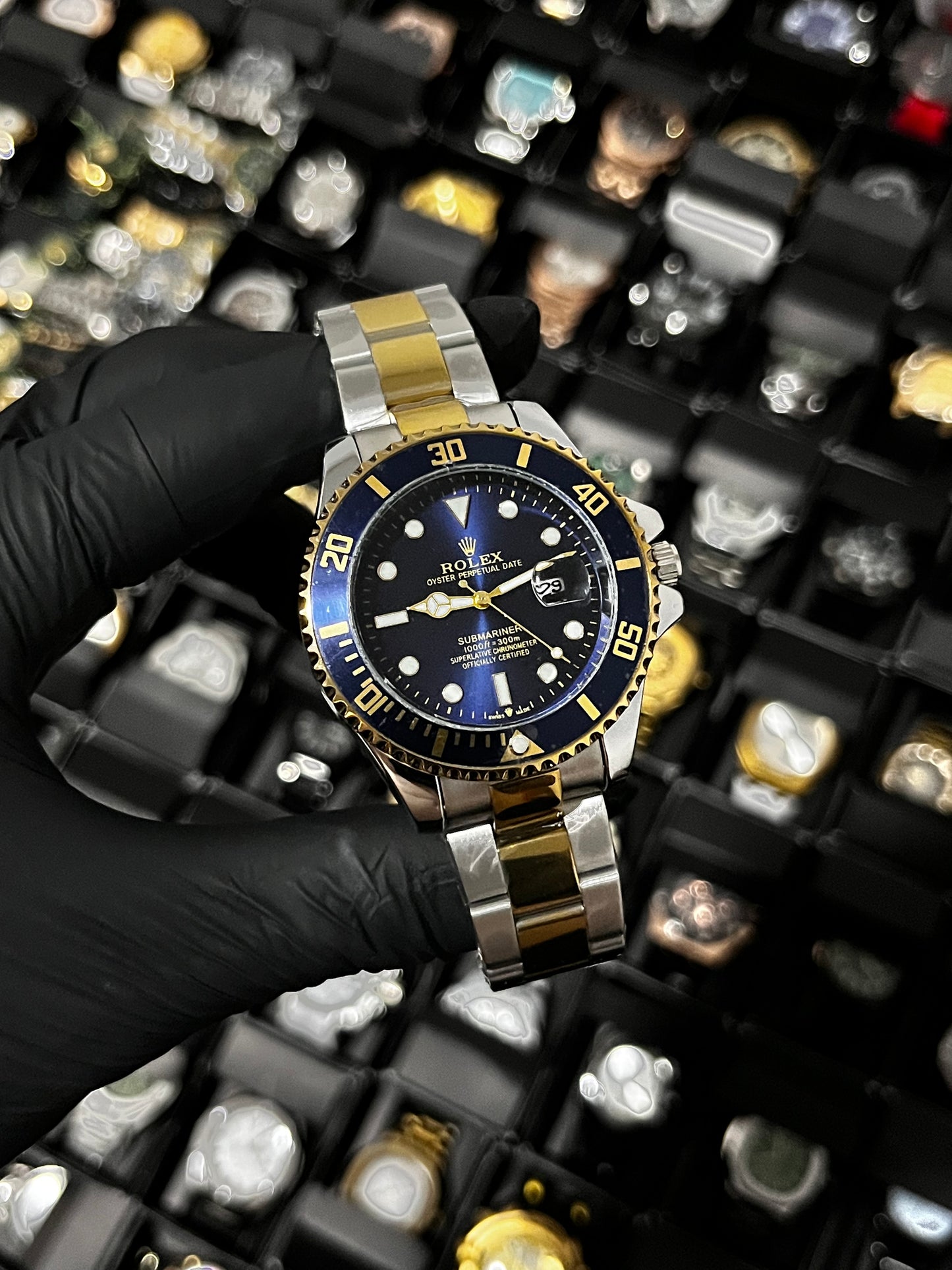 RX SUBM / BICOLOR FONDO AZUL