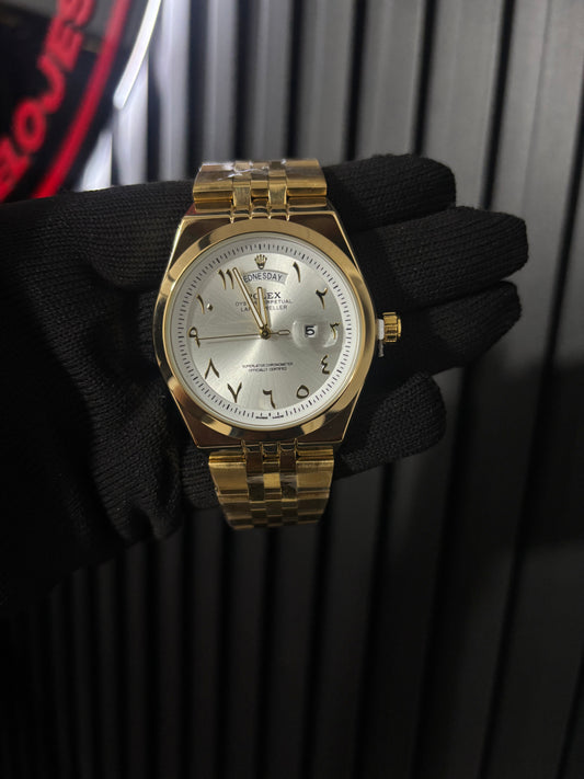 RX LANDWR 963 ARAB dorado fondo plateado