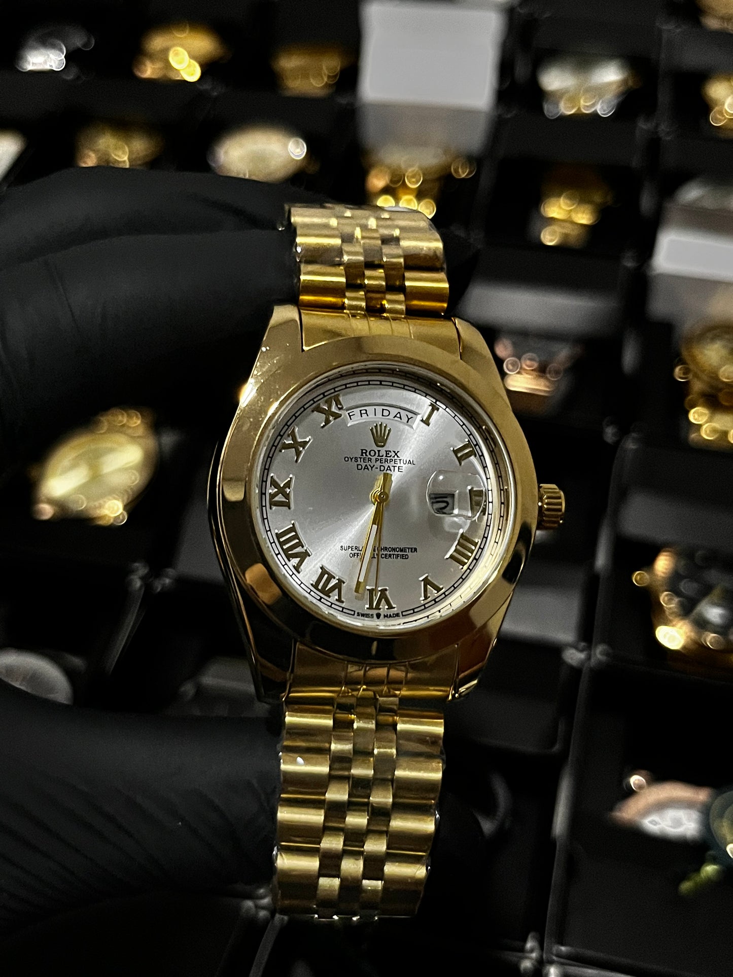 RX DTJST DD / ROMAN / DORADO FONDO PLATEADO