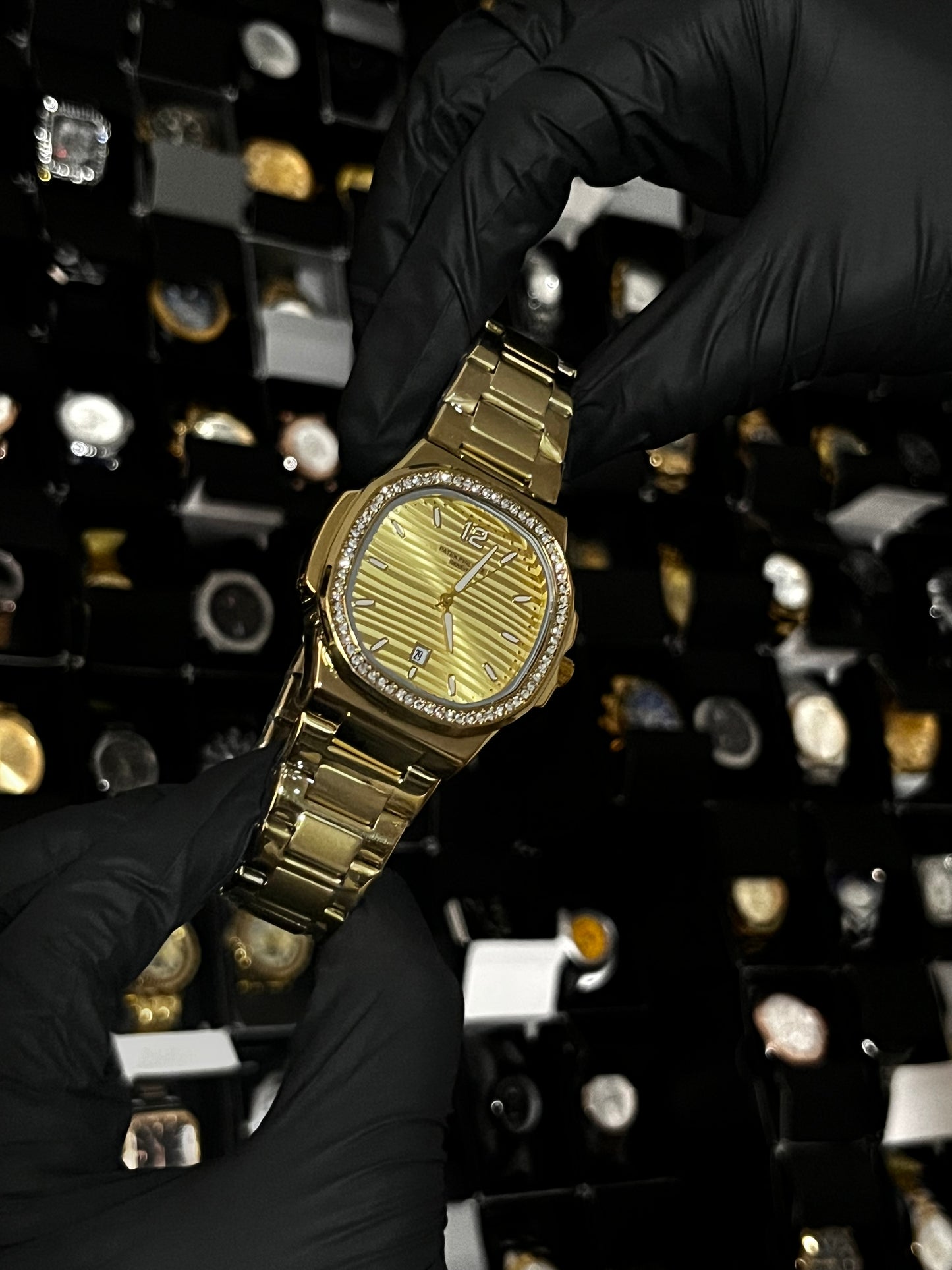 PTK METAL / BISEL CUBANO / DORADO COMPLETO