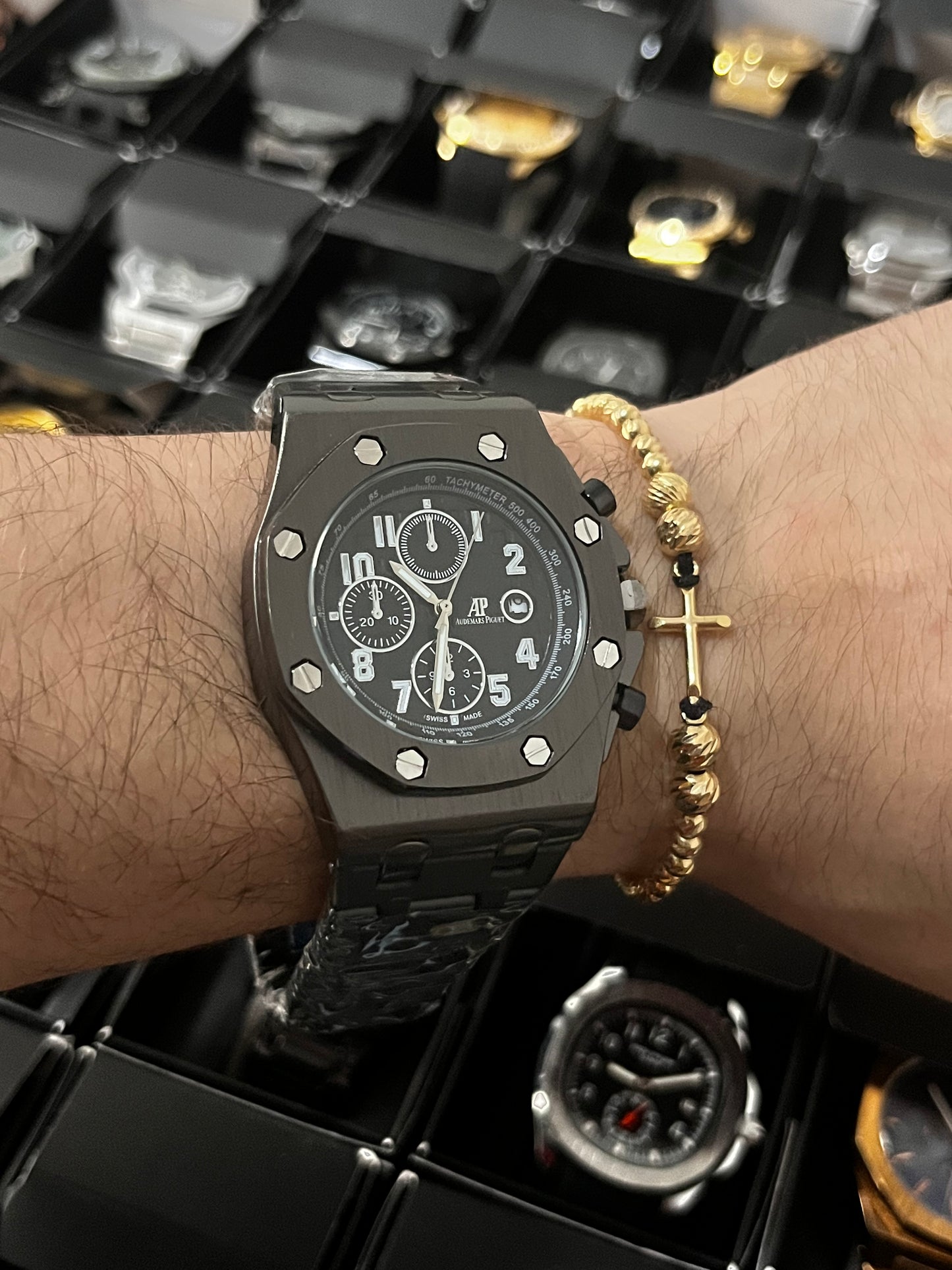 ADMR METÁLICO / 3 CRONO II / NEGRO COMPLETO