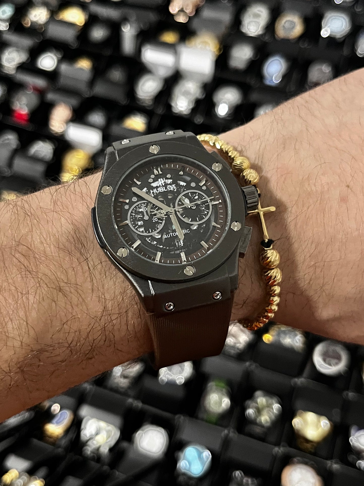 HBLT CRONO / NEGRO PULSO CAFE