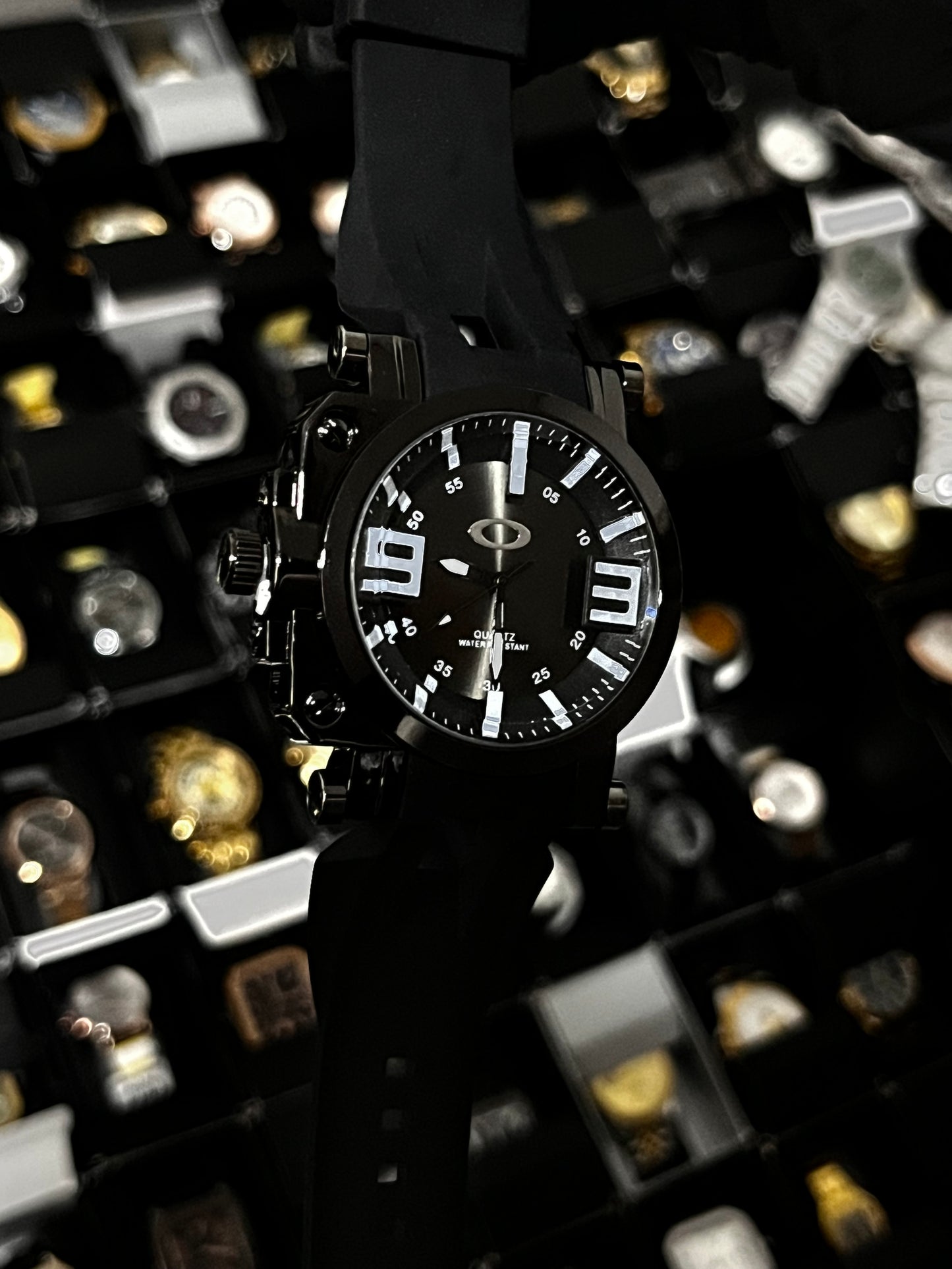 OAK GOMA/NEGRO TABLERO/NEGRO/93 BISEL/NEGRO