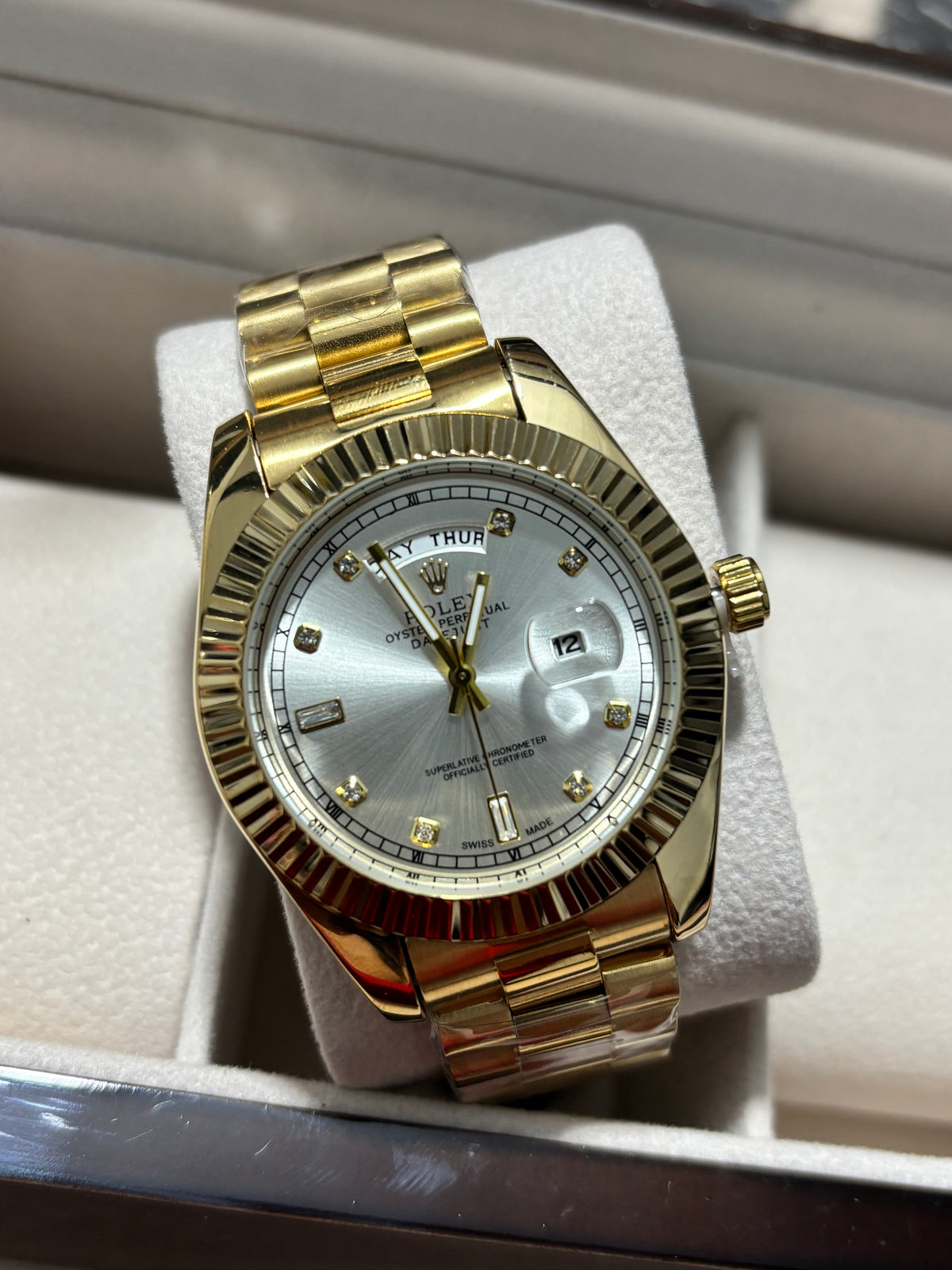 RX DTJT dorado fondo plateado