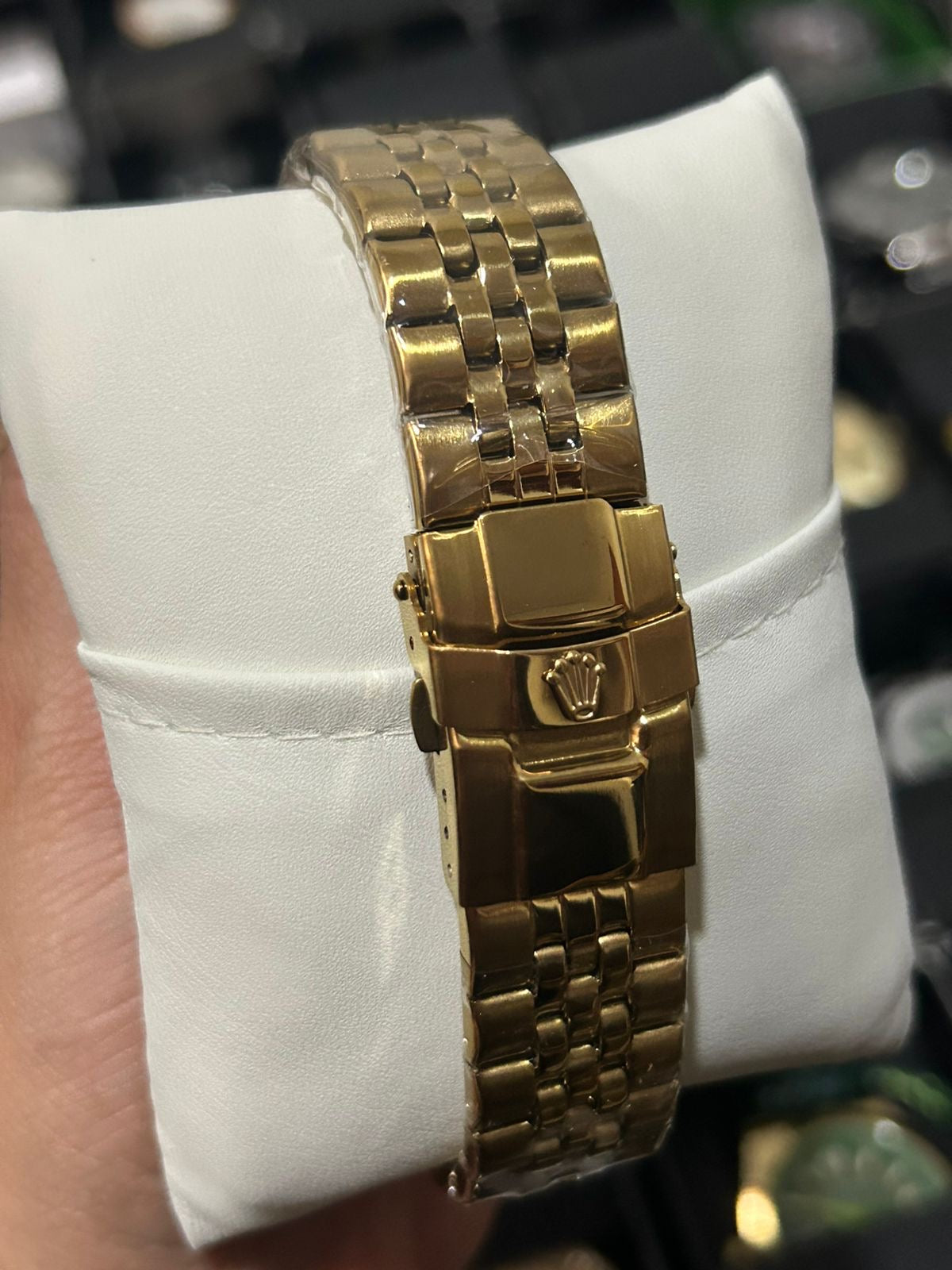 RX SBMRN ACERO DORADO BISEL NEGRO/ROJO TABLERO NEGRO