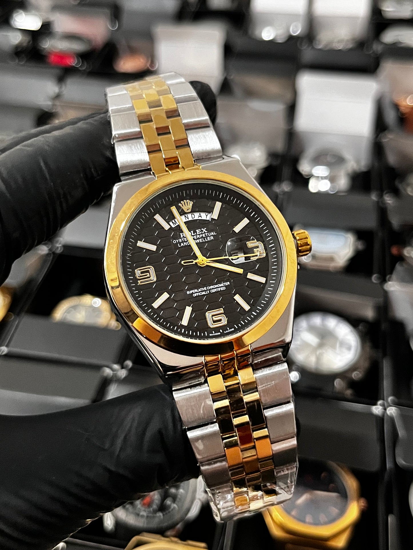 RX LANDWR 963 / BICOLOR FONDO NEGRO