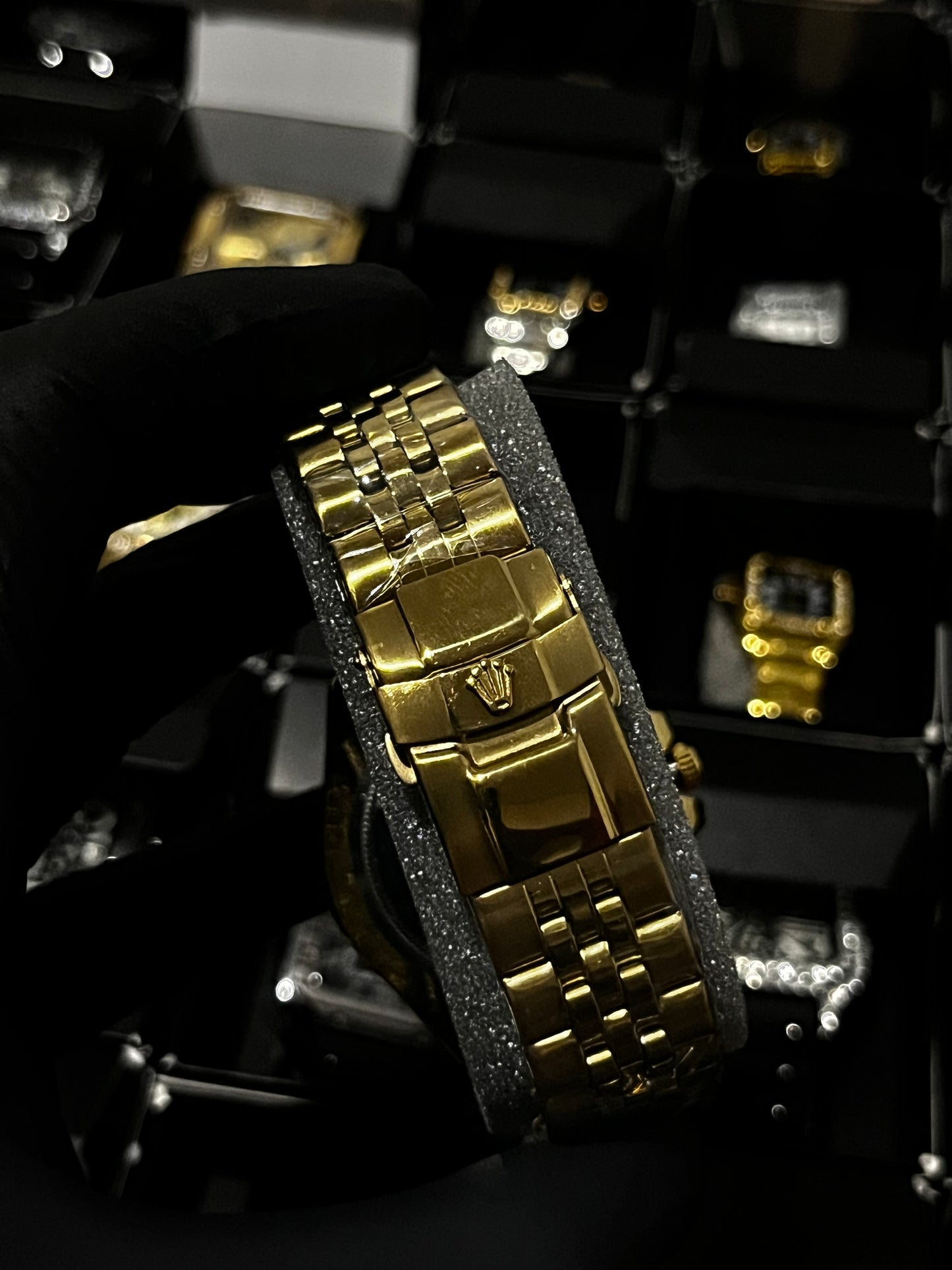 RX DTS ACERO/DORADO/TRENZADO TABLERO/PLATEADO BISEL DORADO