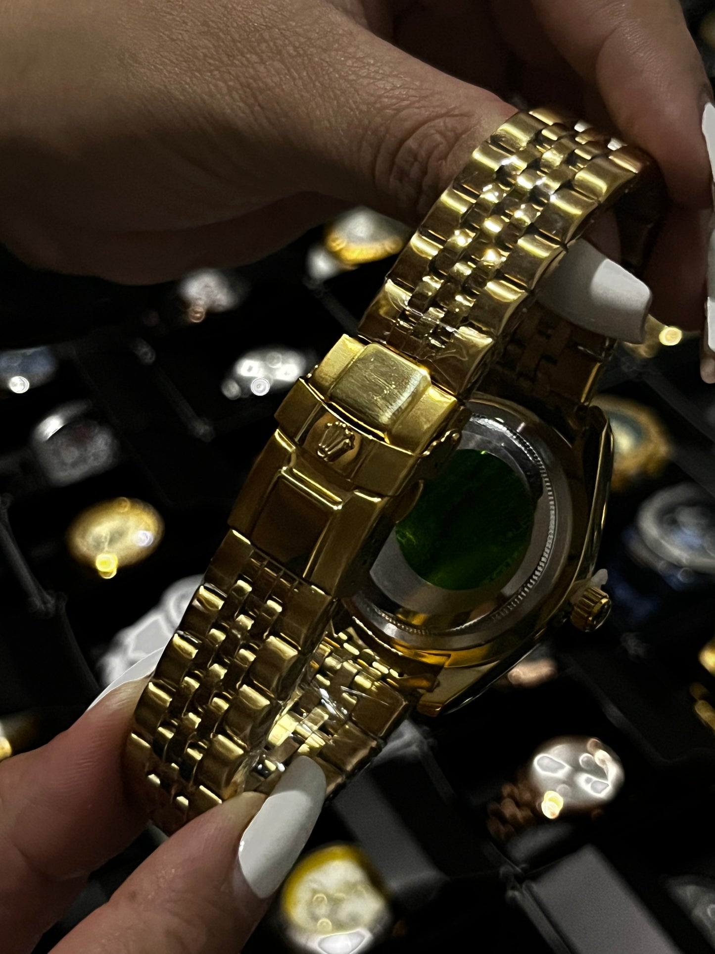 RX DTS ACERO/DORADO/TRENZADO TABLERO/NEGRO BISEL DORADO