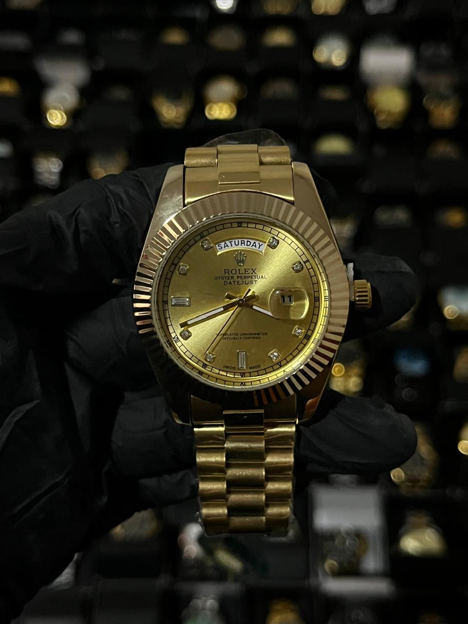 RX DTJST DD / BISEL RELIEVE / DORADO COMPLETO