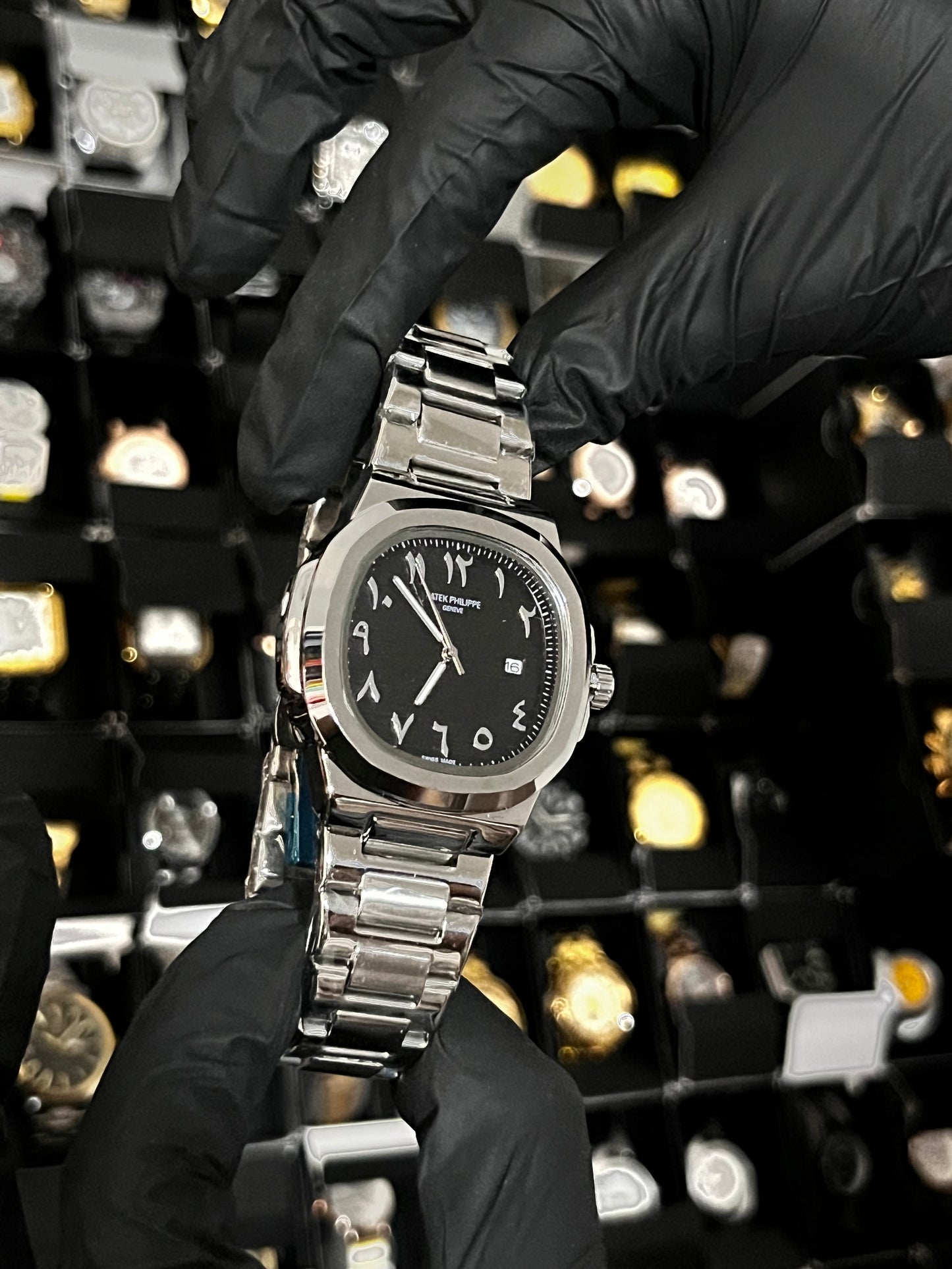 PTK METAL ARAB / CABALLERO / PLATEADO FONDO NEGRO