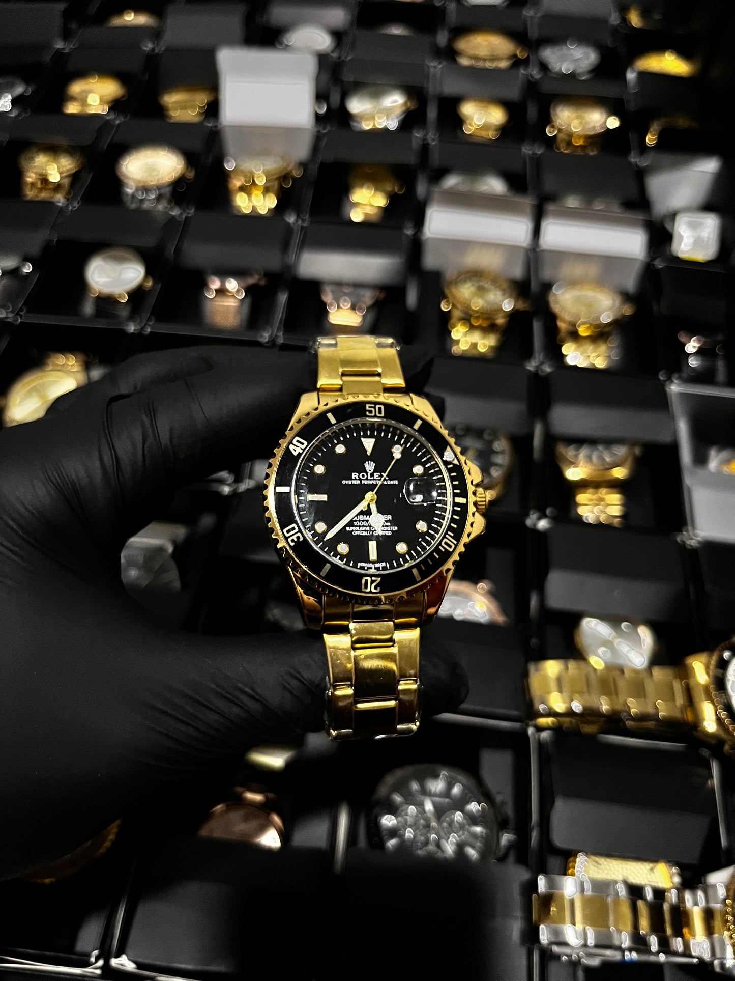 RX SUBM SEMIAUTOMATICO / DORADO FONDO NEGRO