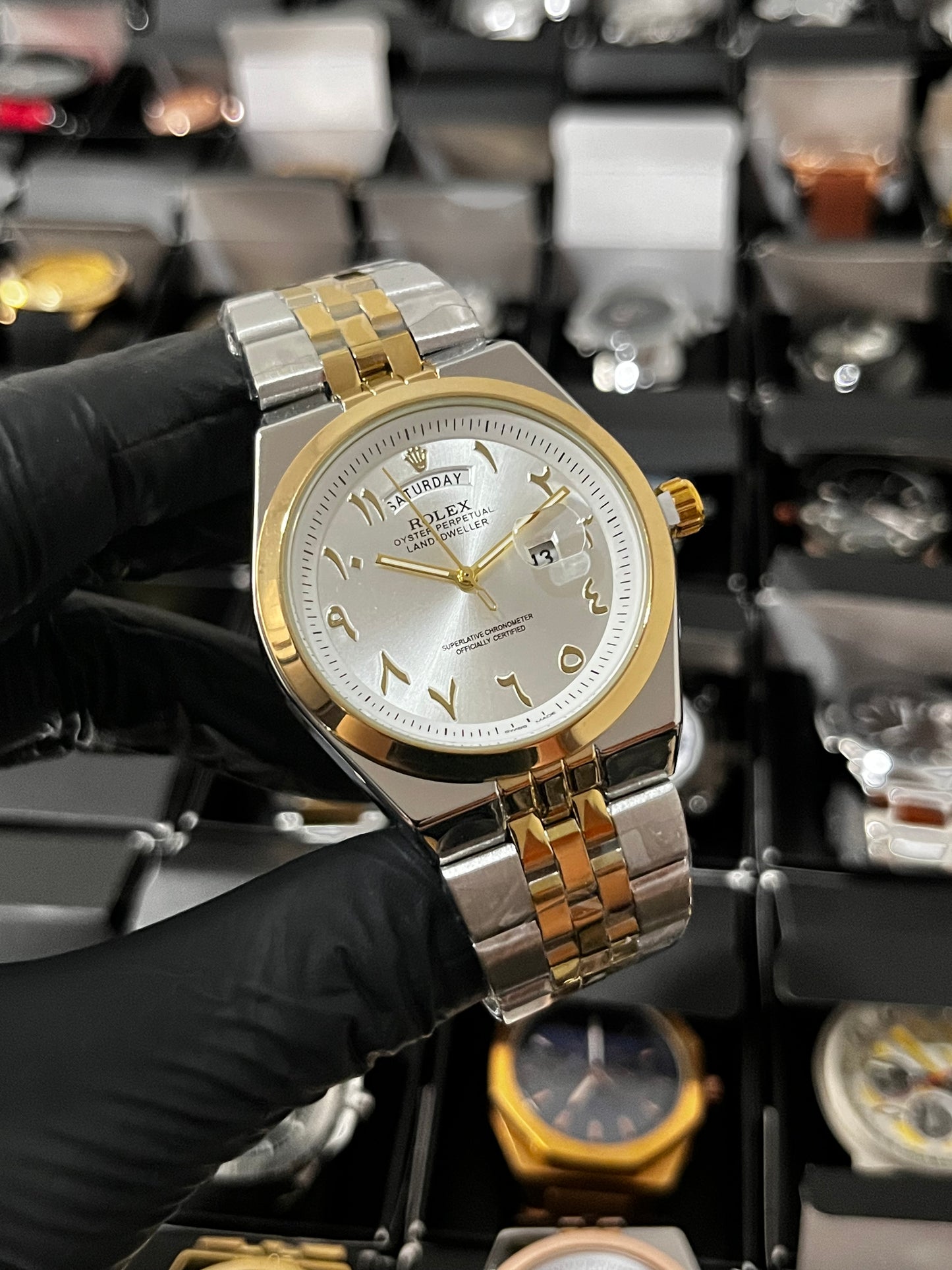 RX LANDWR ARAB / BICOLOR FONDO PLATEADO