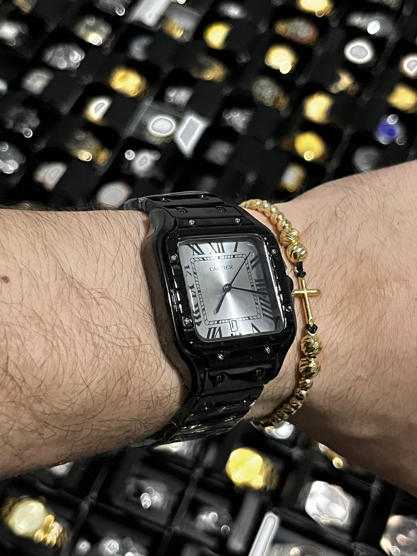 CRTR ACERO/NEGRO TABLERO/PLATEADO BISEL/NEGRO