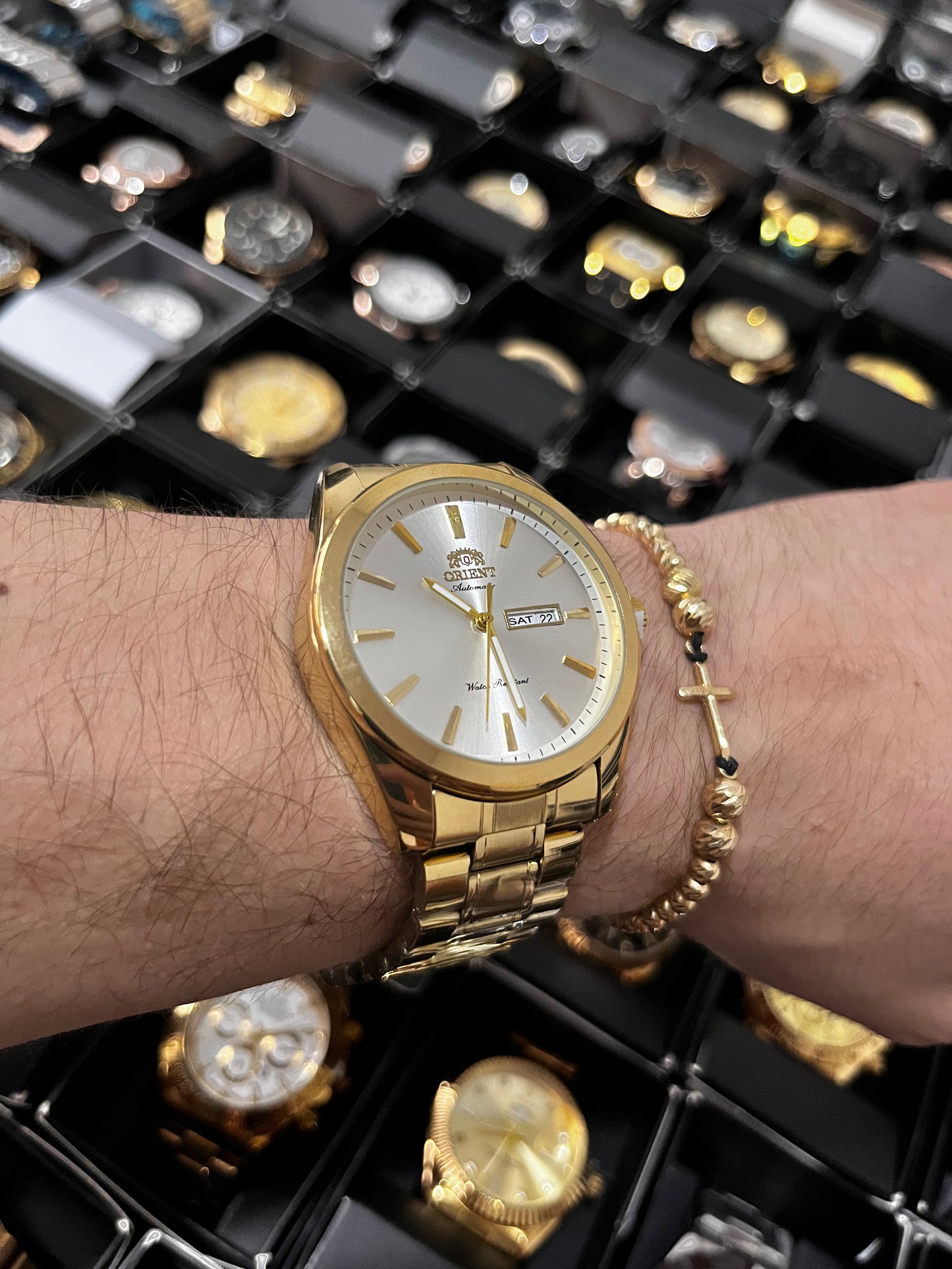 ORNT ACERO/DORADO TABLERO/PLATEADO BISEL/DORADO